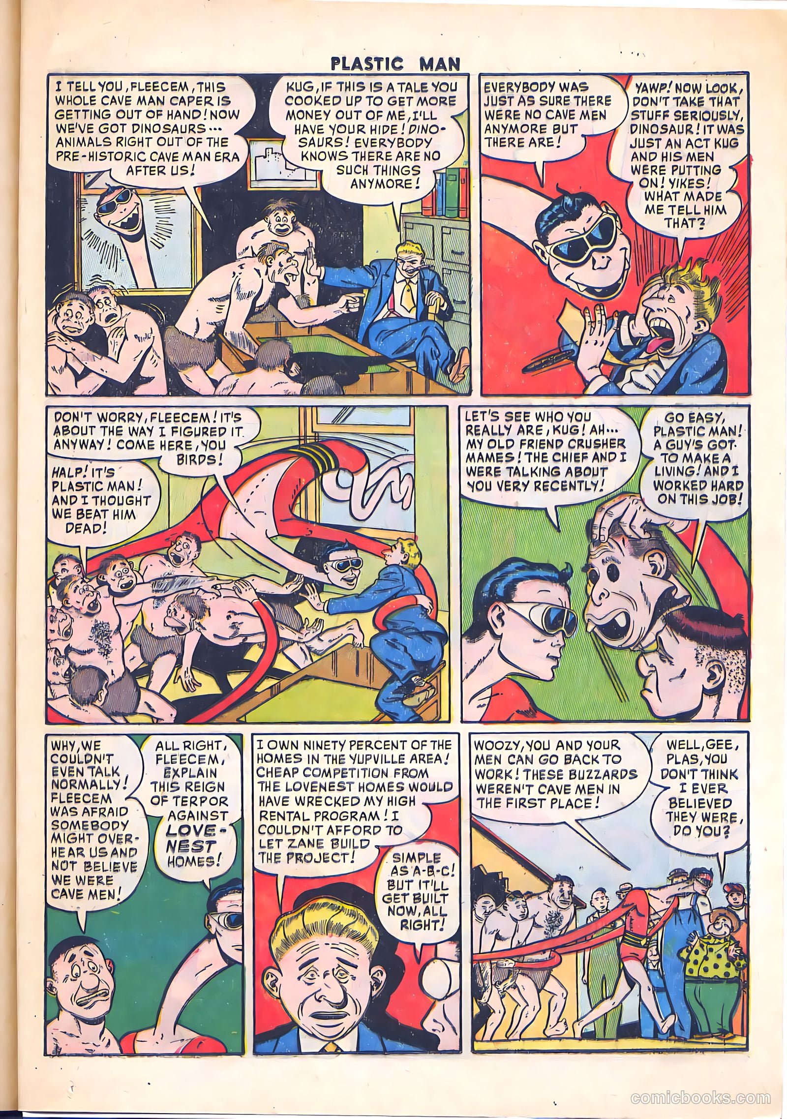 Plastic Man #26 (1950) — page 25 of 52