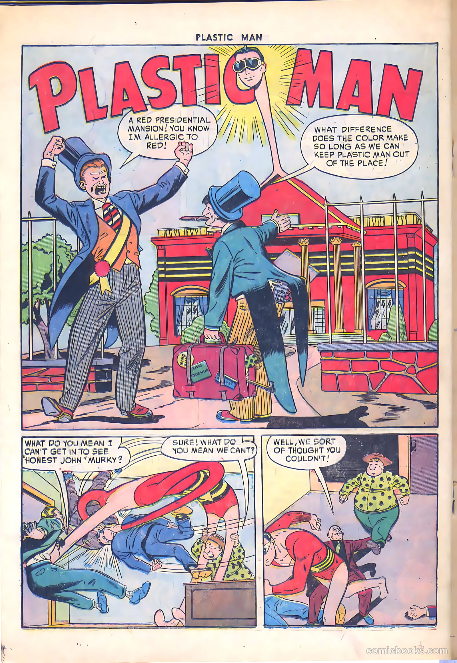 Plastic Man #26 (1950) — page 26 of 52