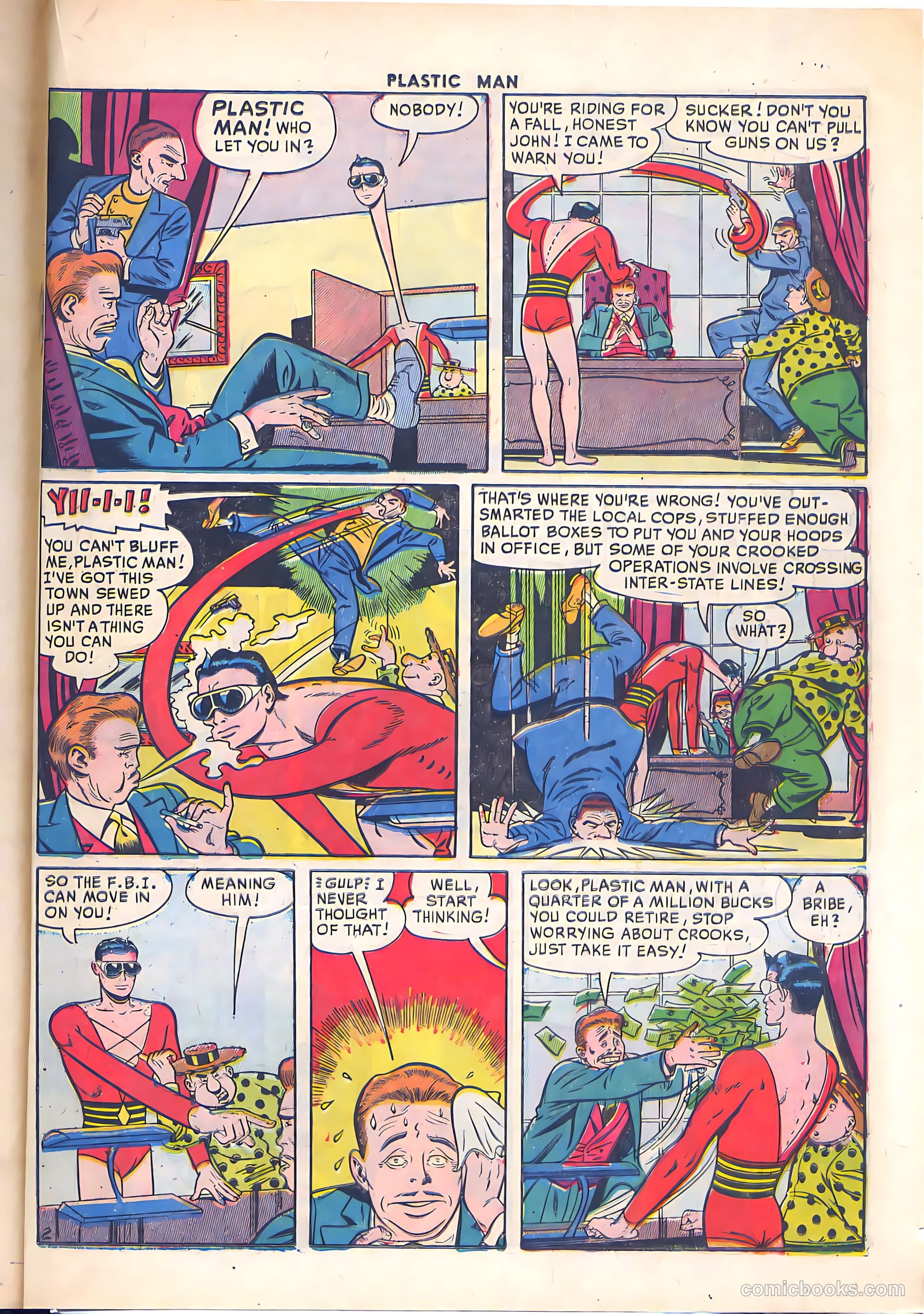 Plastic Man #26 (1950) — page 27 of 52