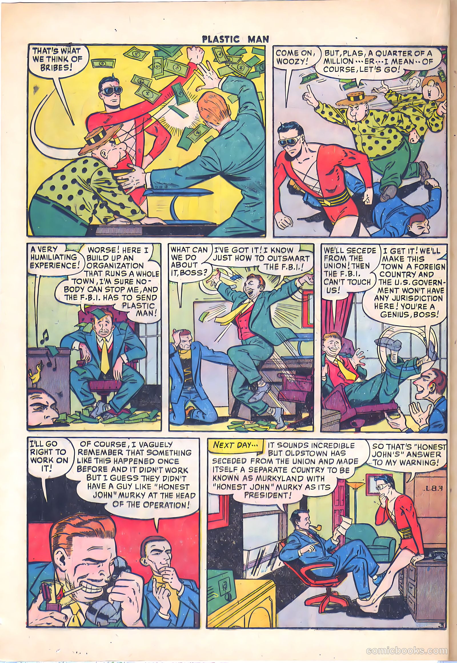 Plastic Man #26 (1950) — page 28 of 52