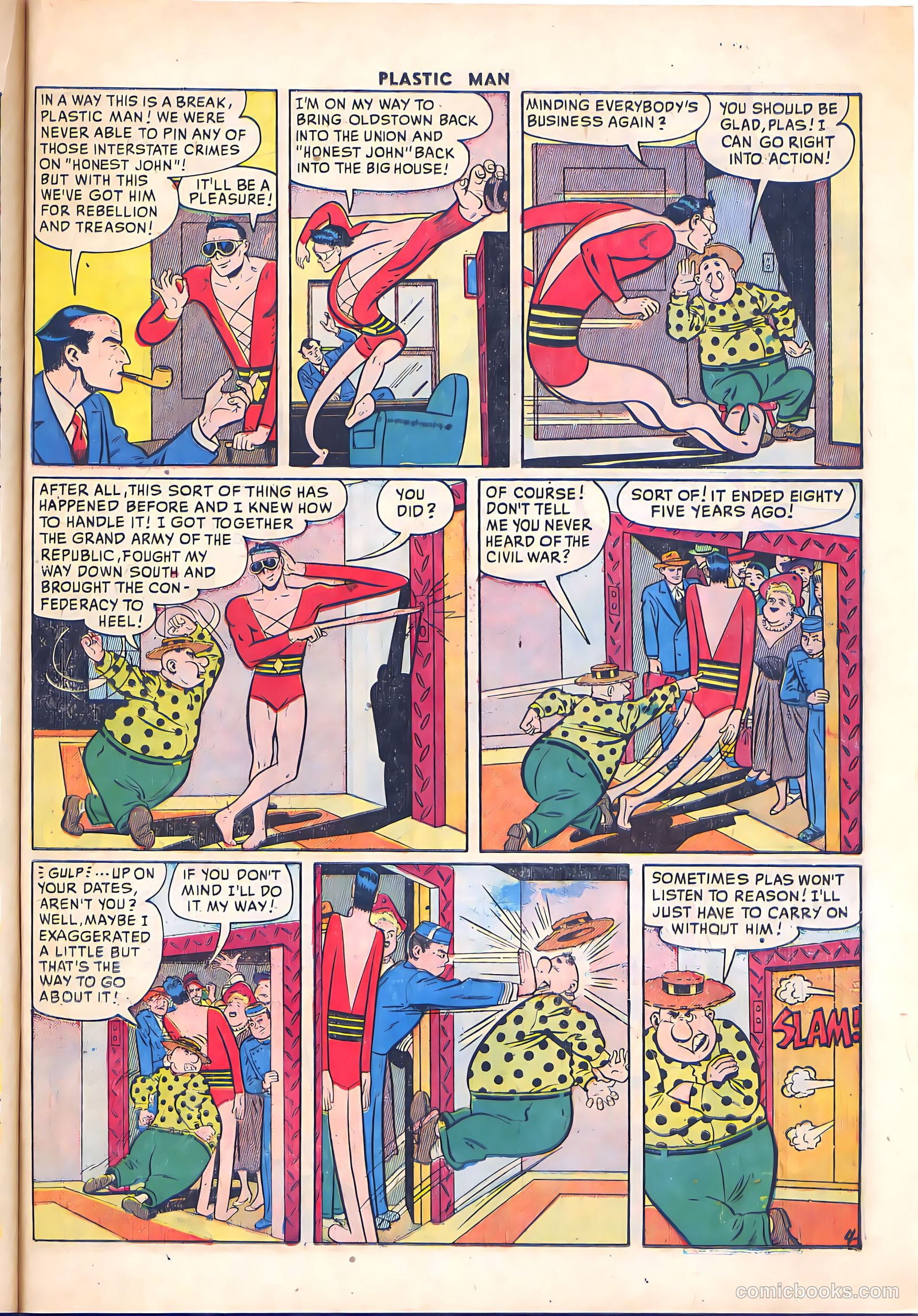 Plastic Man #26 (1950) — page 29 of 52