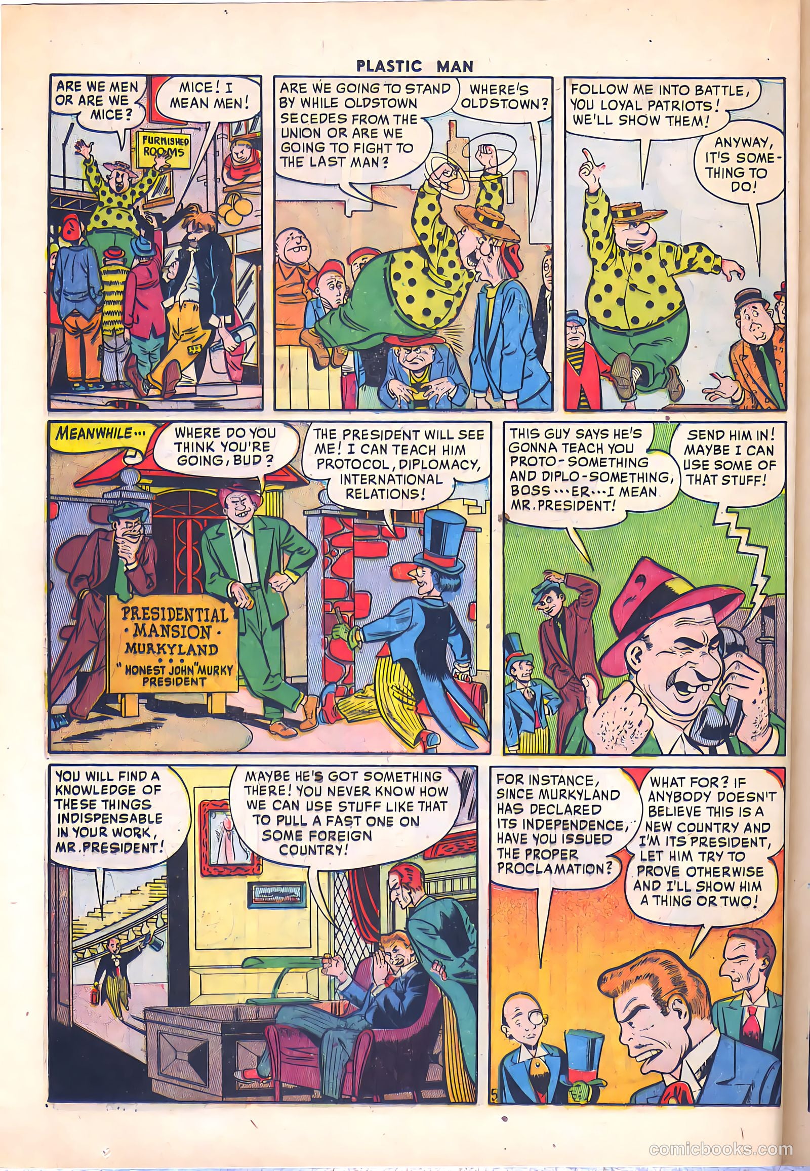 Plastic Man #26 (1950) — page 30 of 52