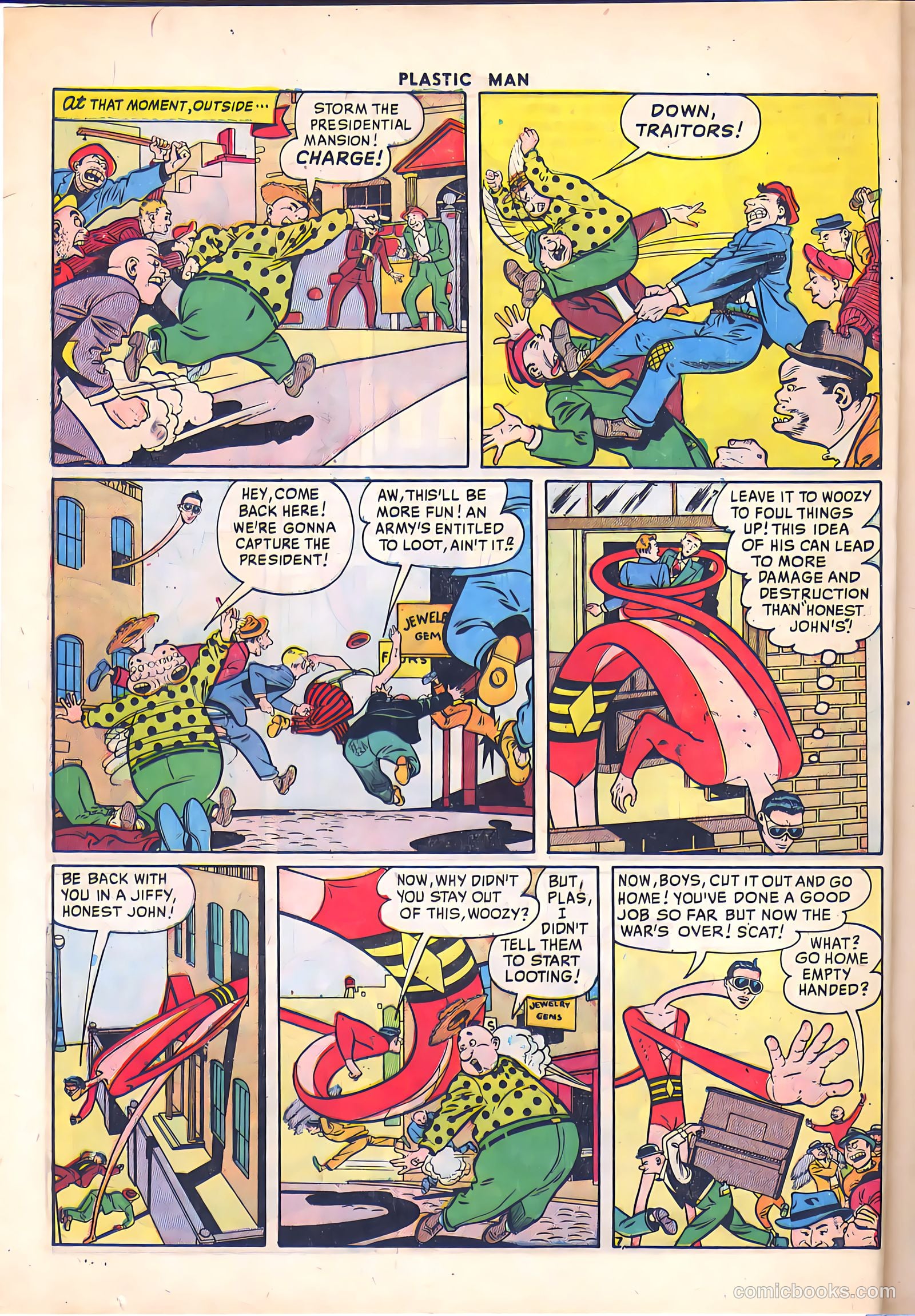 Plastic Man #26 (1950) — page 32 of 52