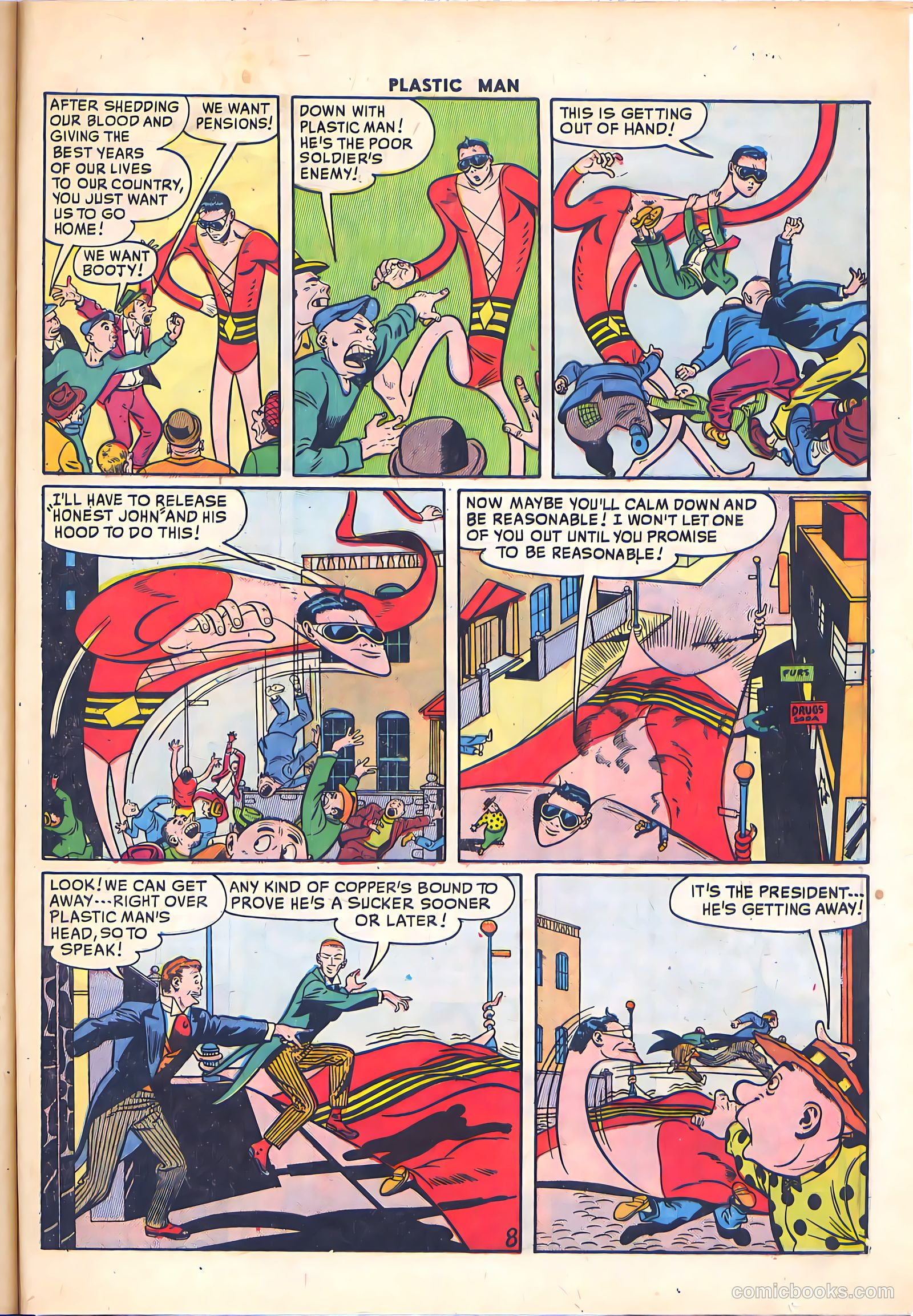 Plastic Man #26 (1950) — page 33 of 52