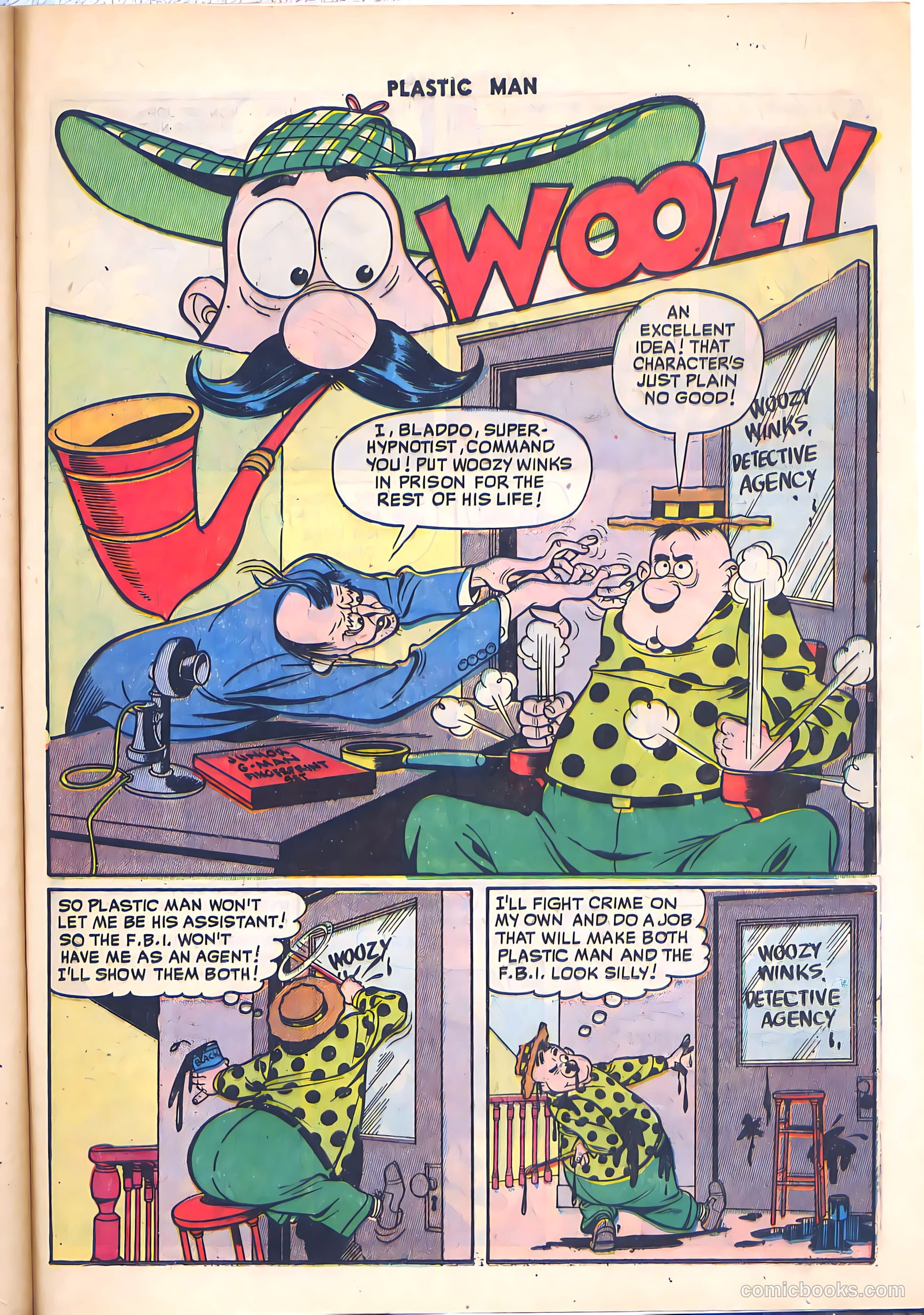 Plastic Man #26 (1950) — page 35 of 52