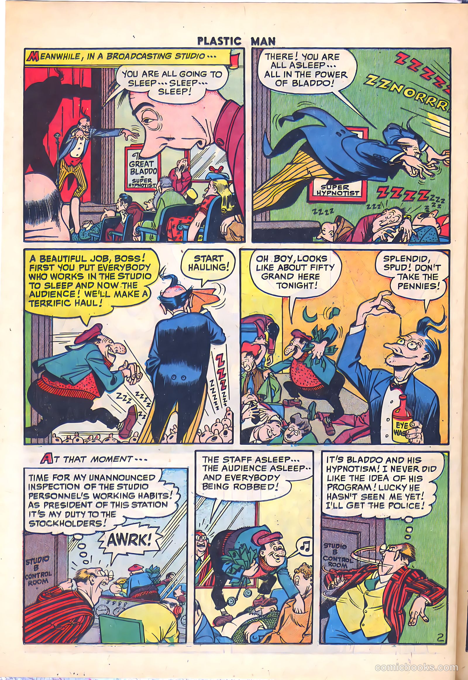 Plastic Man #26 (1950) — page 36 of 52