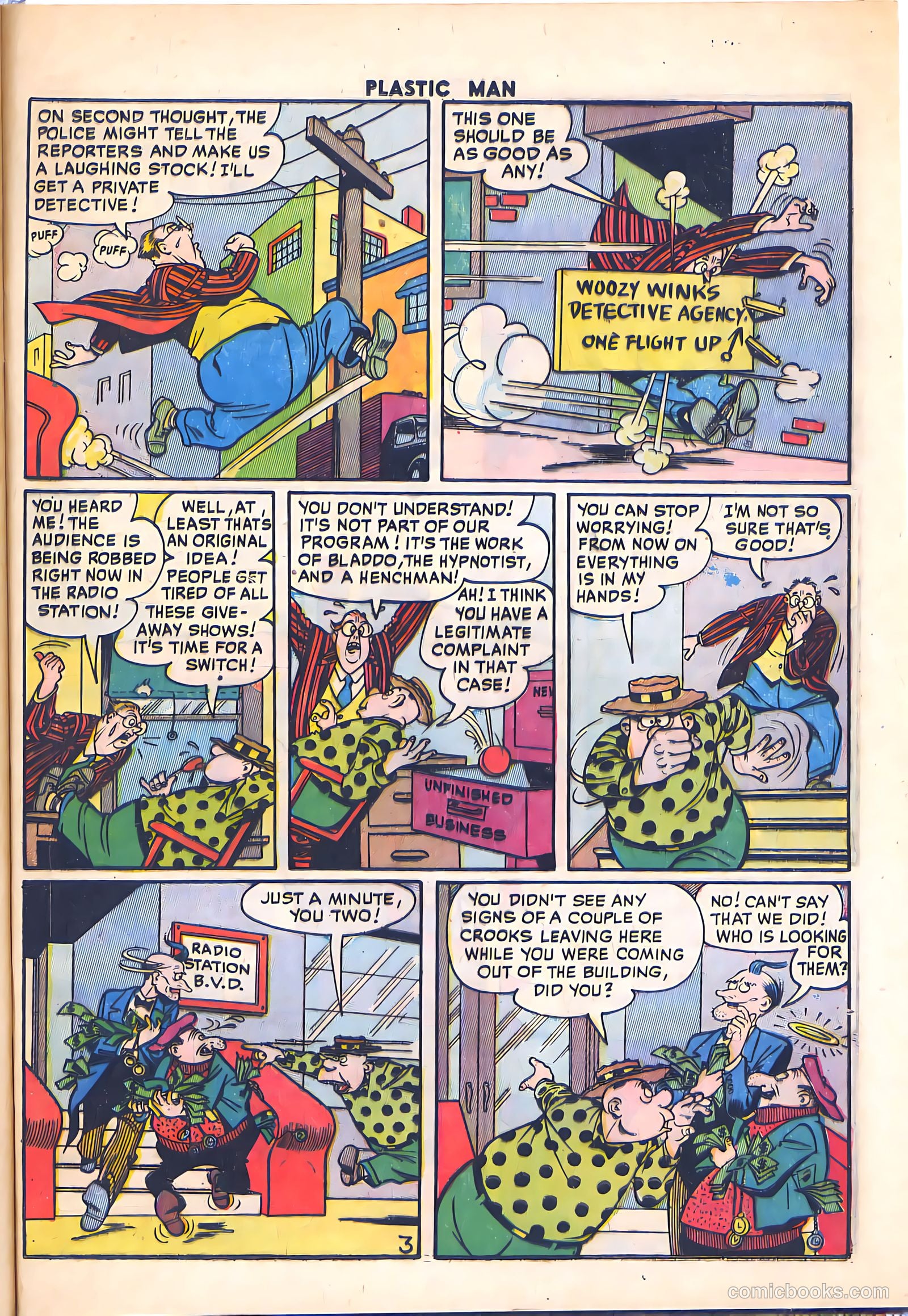 Plastic Man #26 (1950) — page 37 of 52