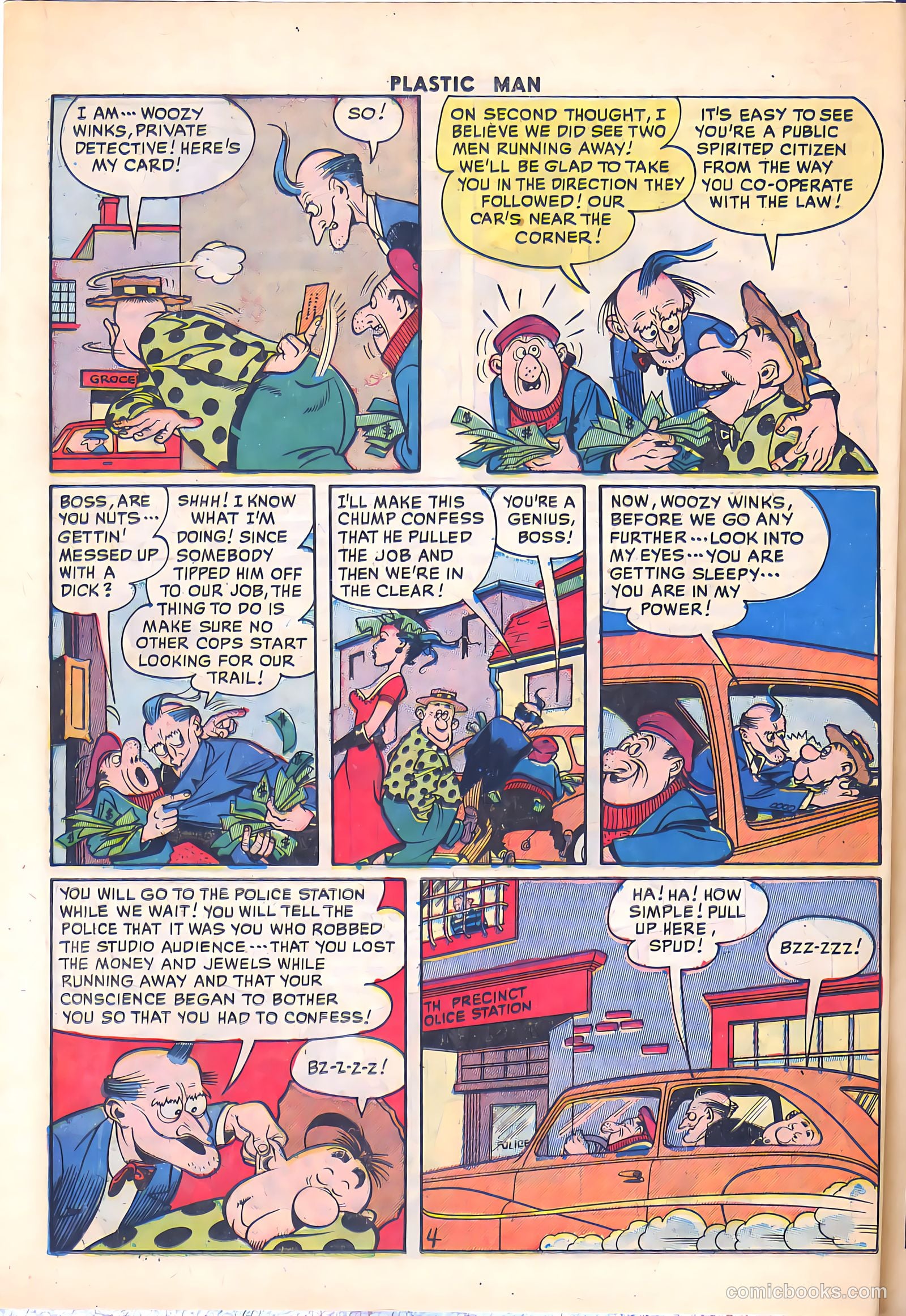 Plastic Man #26 (1950) — page 38 of 52