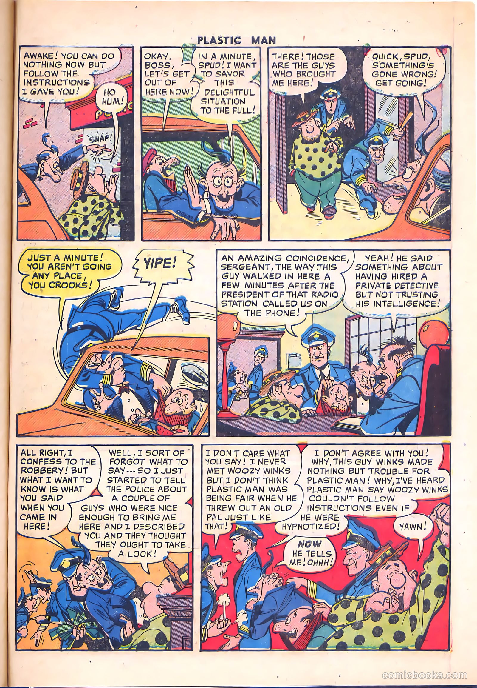 Plastic Man #26 (1950) — page 39 of 52