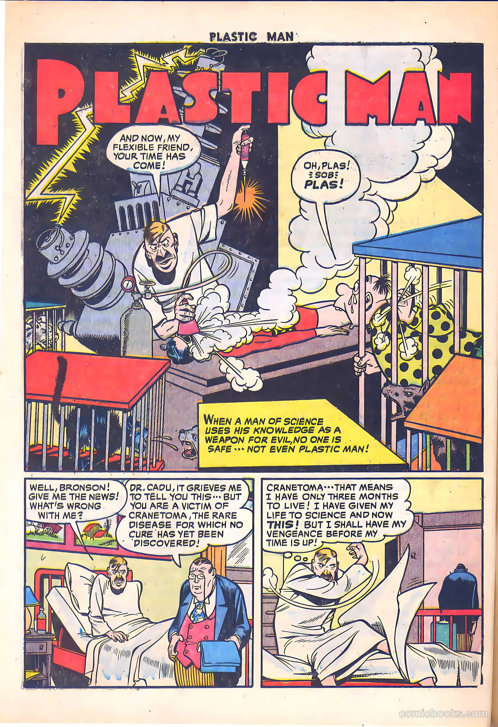Plastic Man #26 (1950) — page 42 of 52
