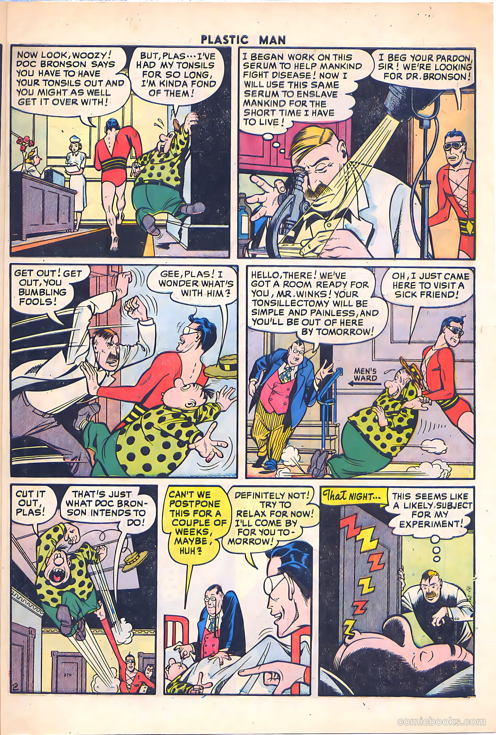 Plastic Man #26 (1950) — page 43 of 52