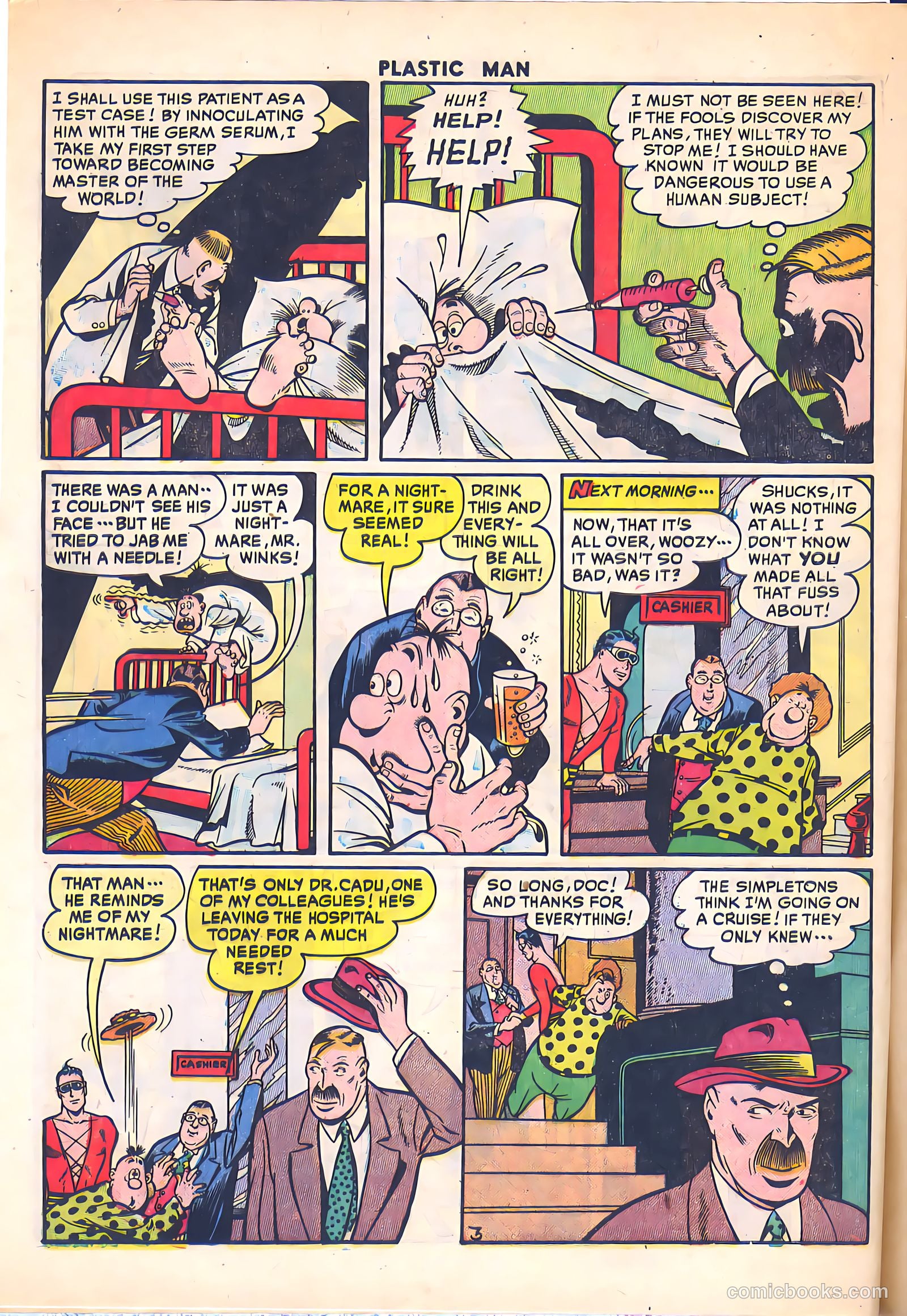 Plastic Man #26 (1950) — page 44 of 52