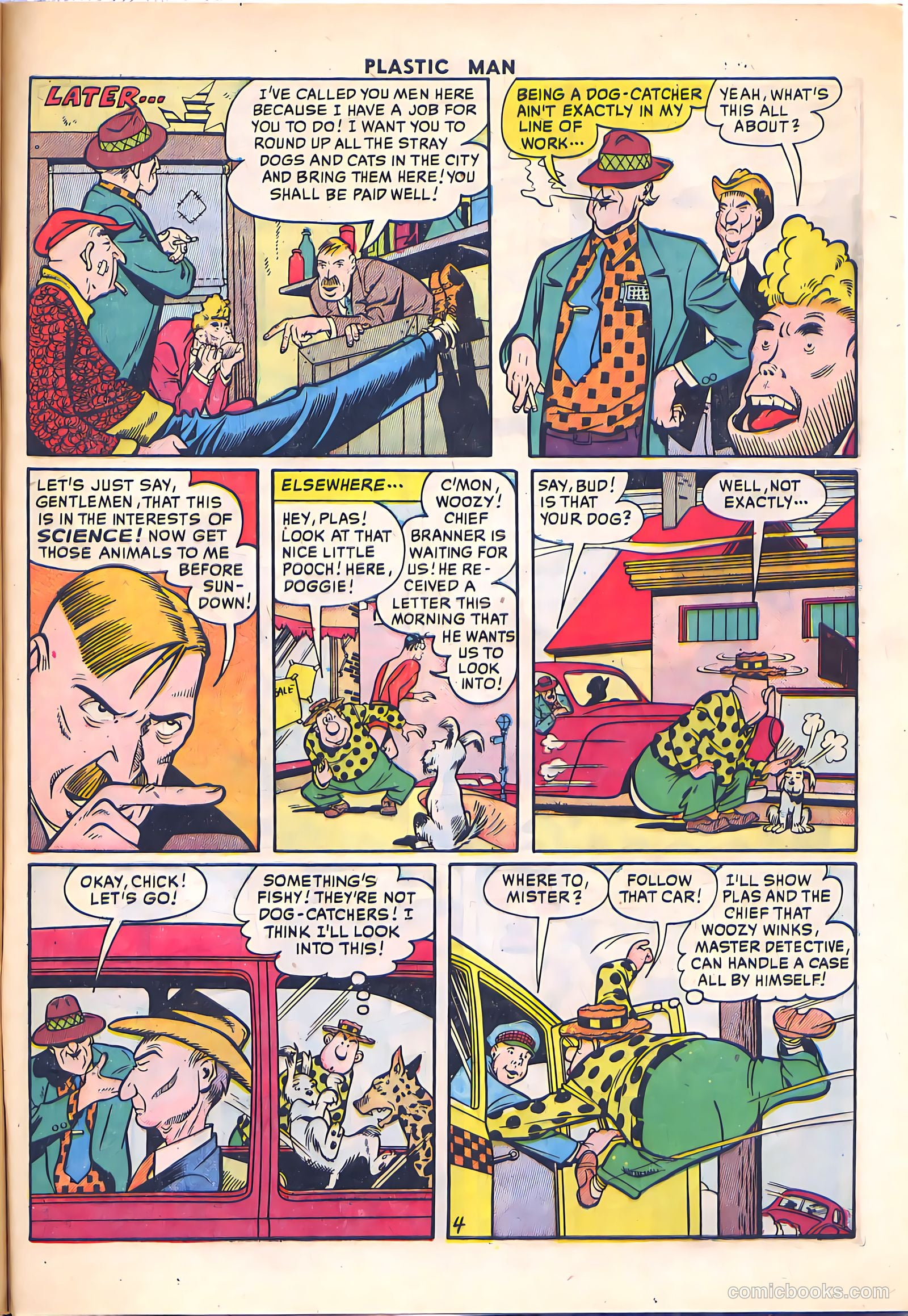 Plastic Man #26 (1950) — page 45 of 52