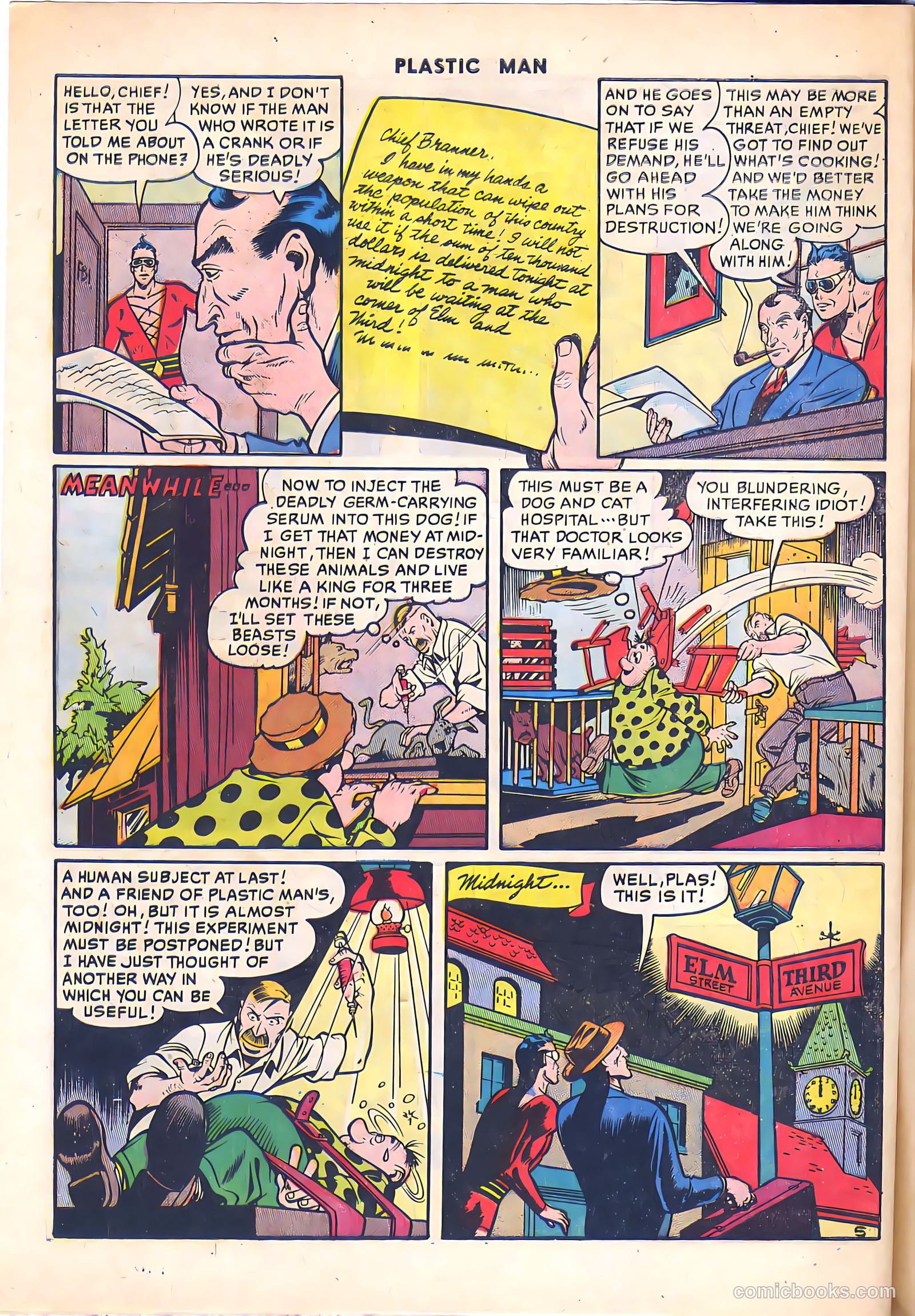 Plastic Man #26 (1950) — page 46 of 52