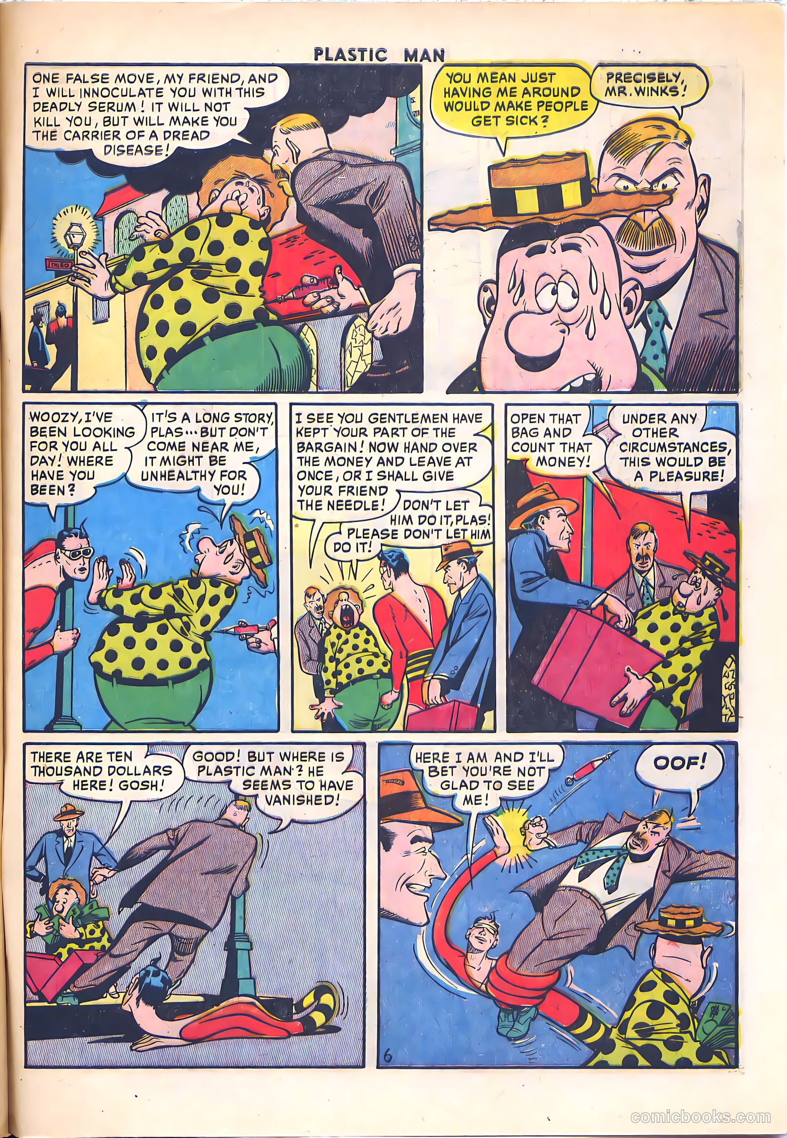 Plastic Man #26 (1950) — page 47 of 52