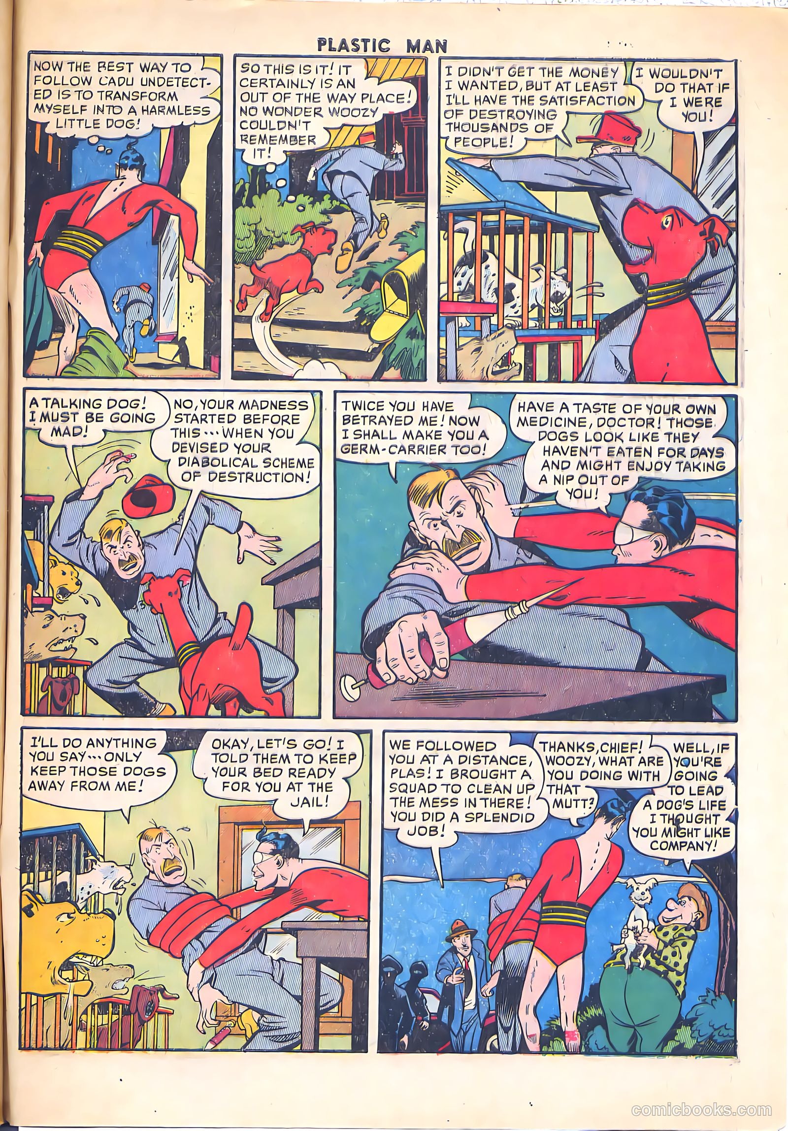 Plastic Man #26 (1950) — page 49 of 52