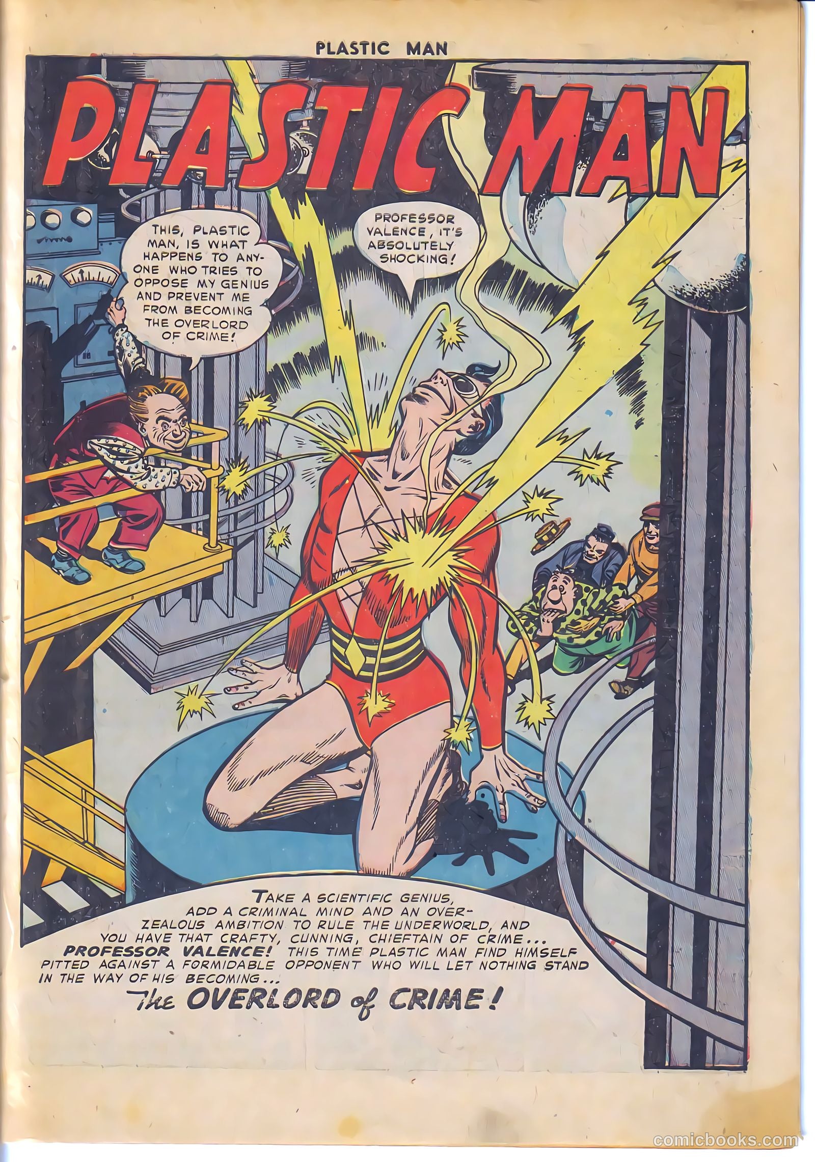 Plastic Man #33 (1952) — page 3 of 36