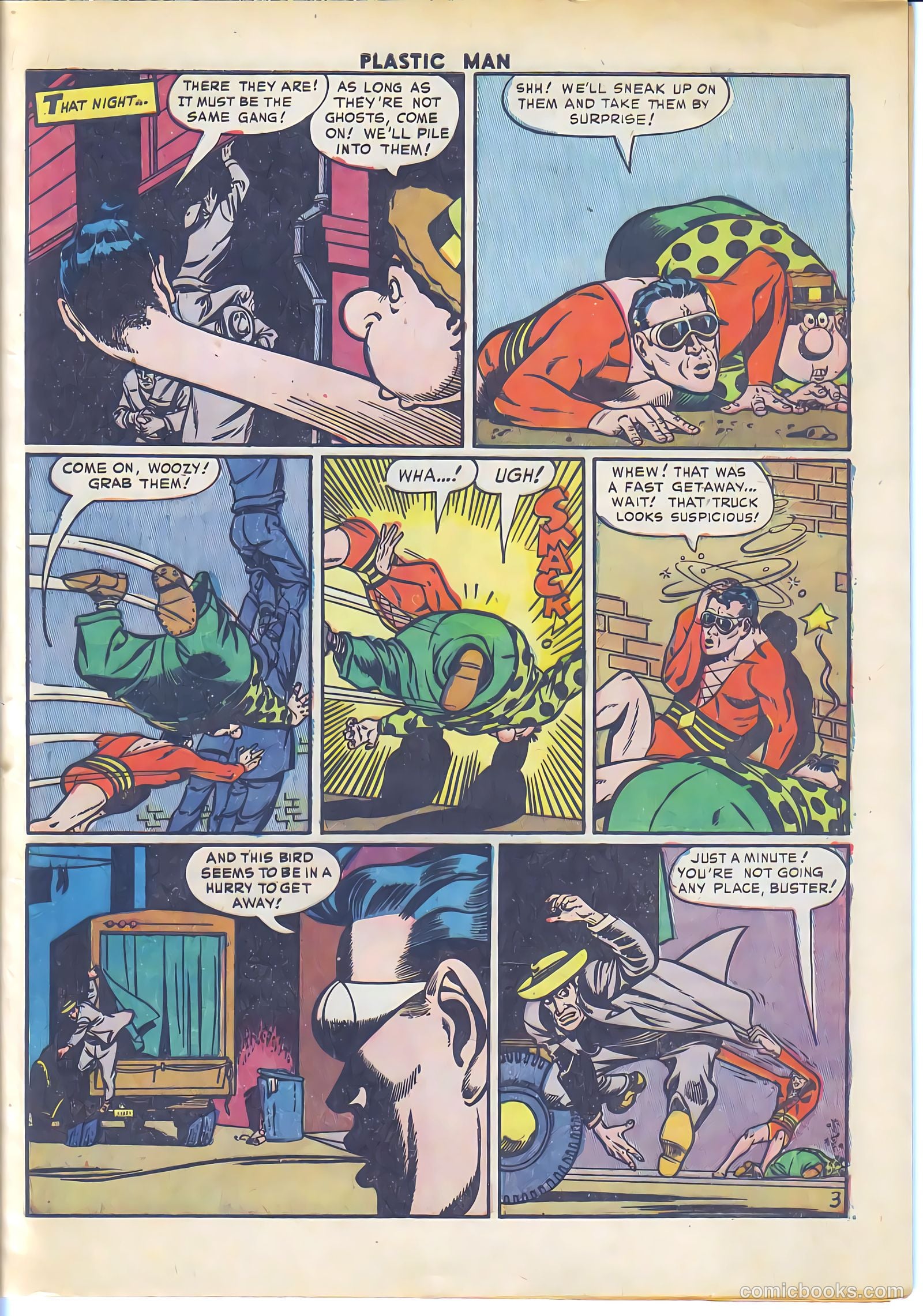 Plastic Man #33 (1952) — page 5 of 36