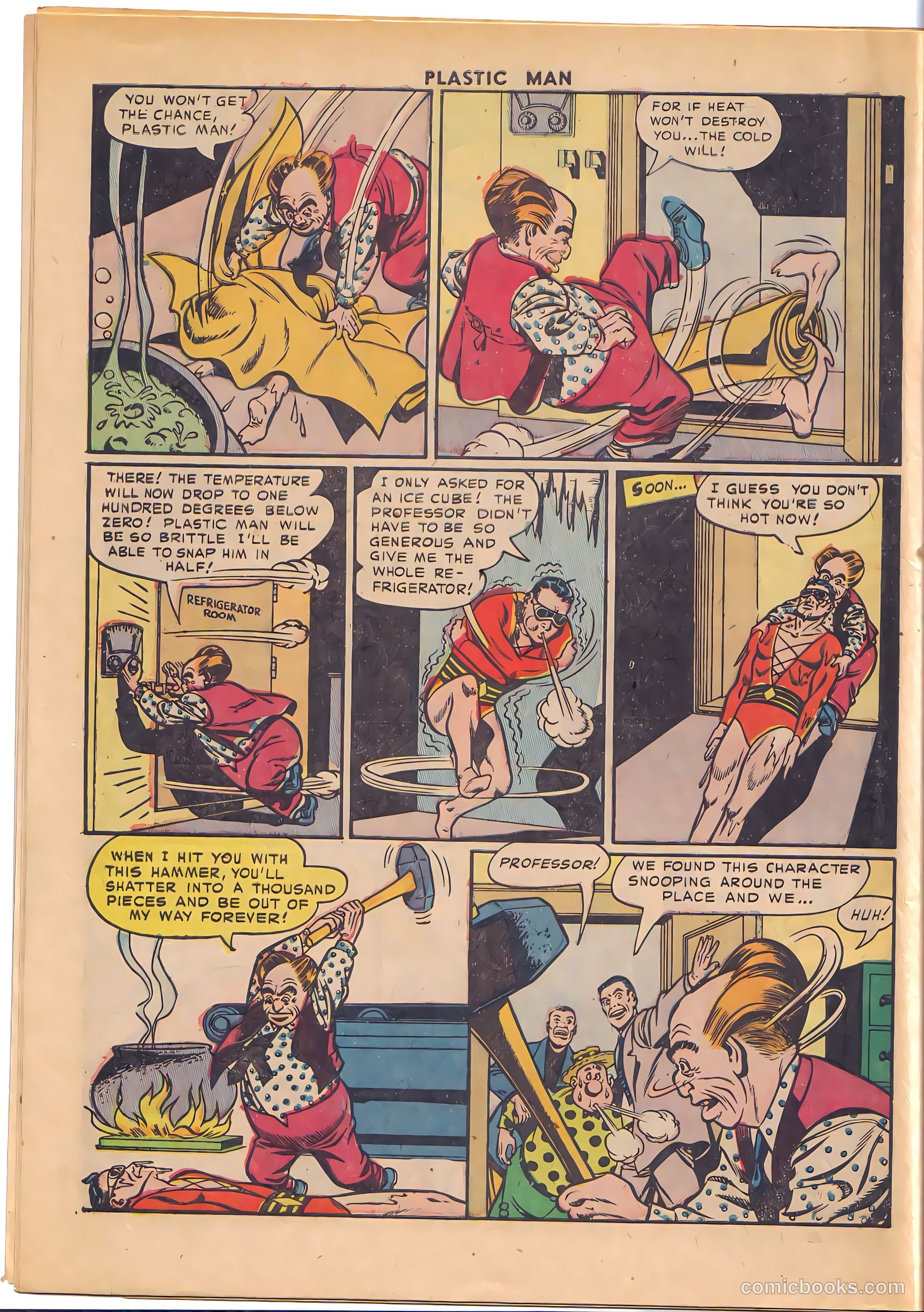 Plastic Man #33 (1952) — page 10 of 36