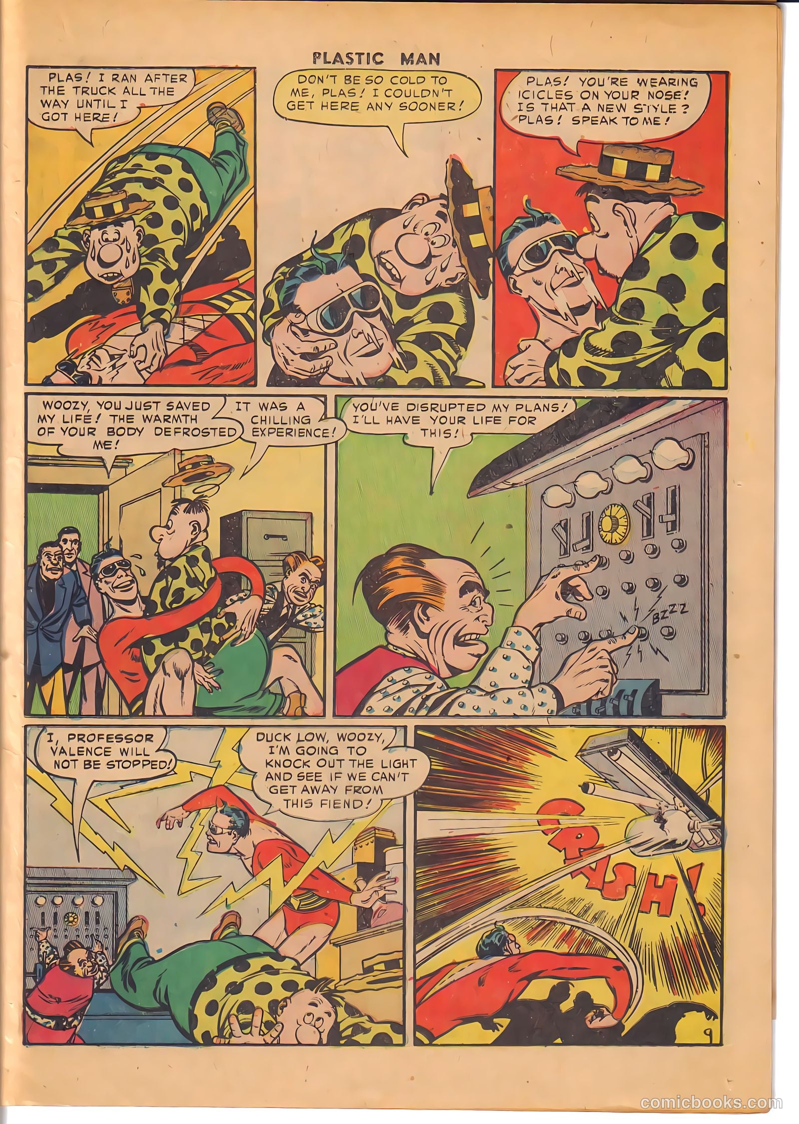 Plastic Man #33 (1952) — page 11 of 36