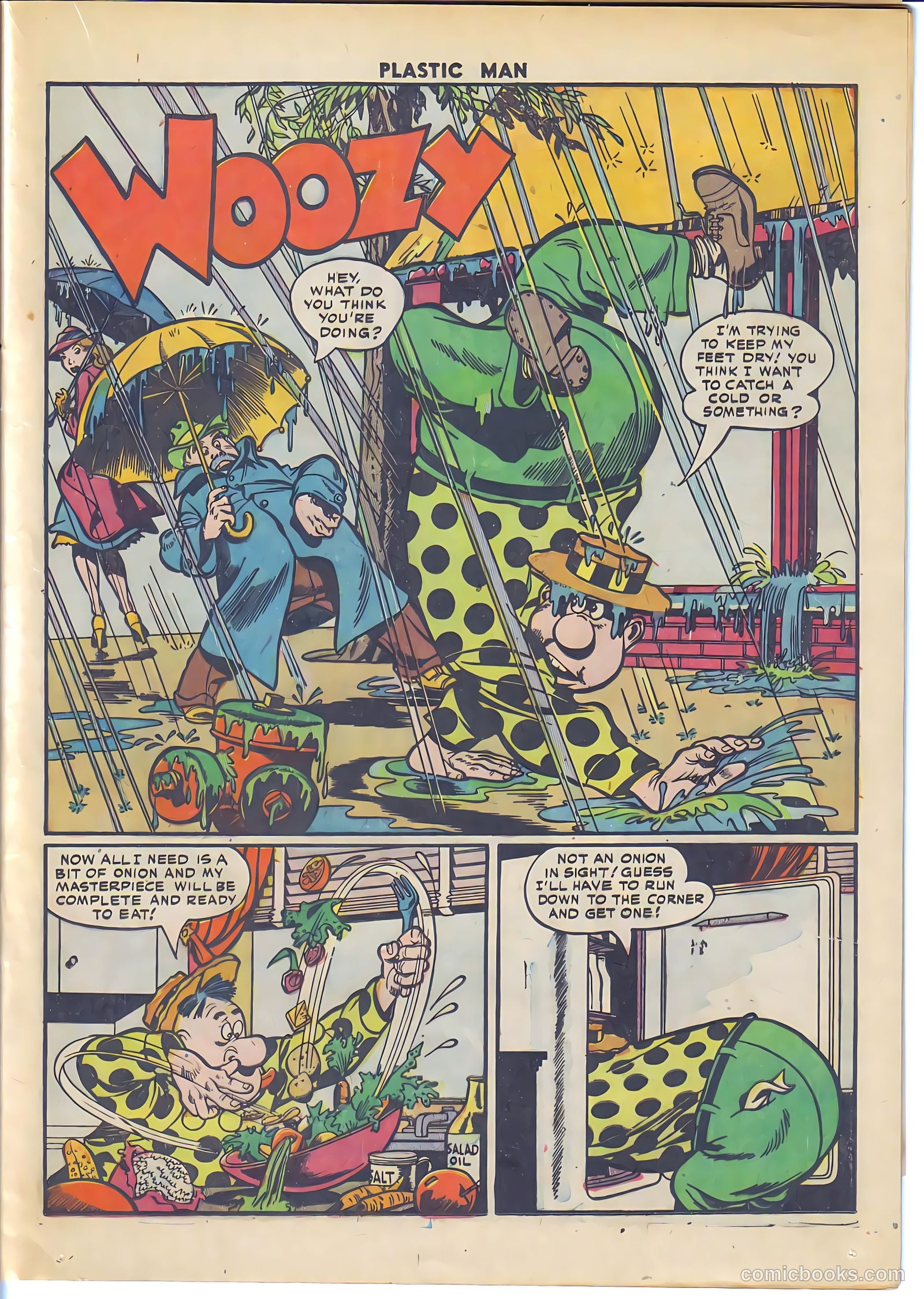 Plastic Man #33 (1952) — page 13 of 36