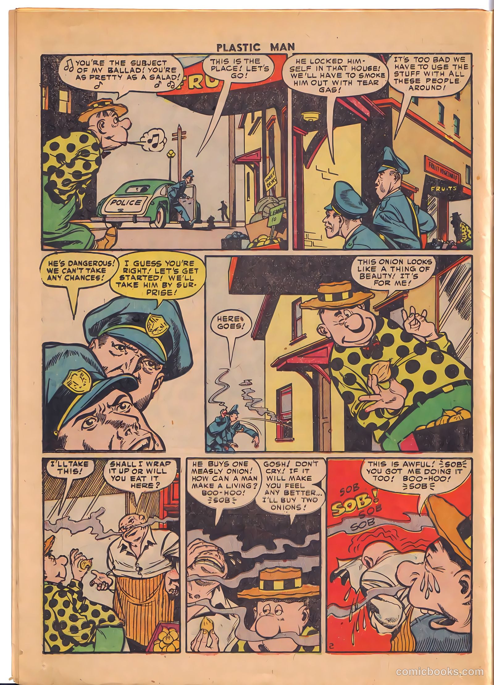 Plastic Man #33 (1952) — page 14 of 36