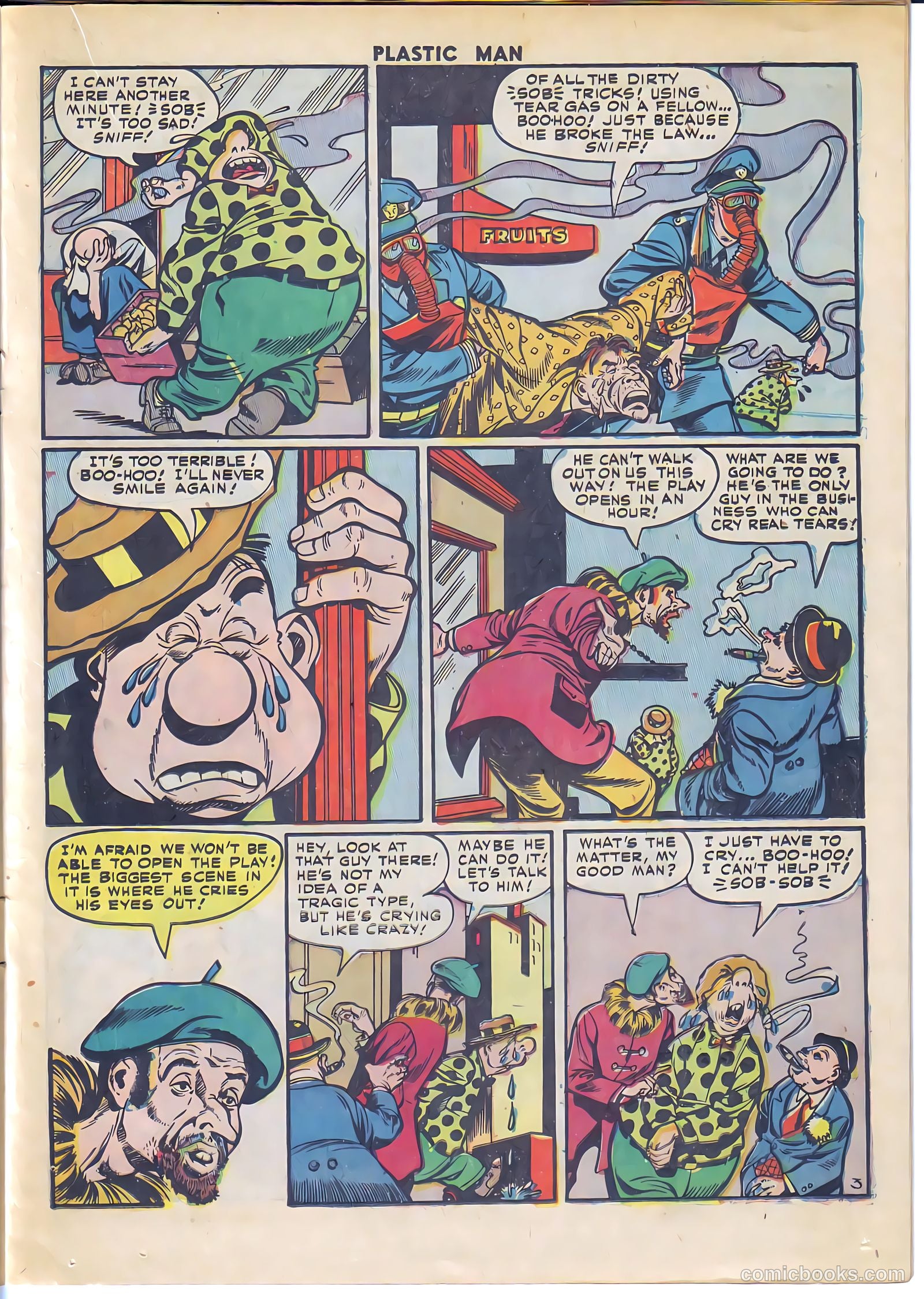 Plastic Man #33 (1952) — page 15 of 36