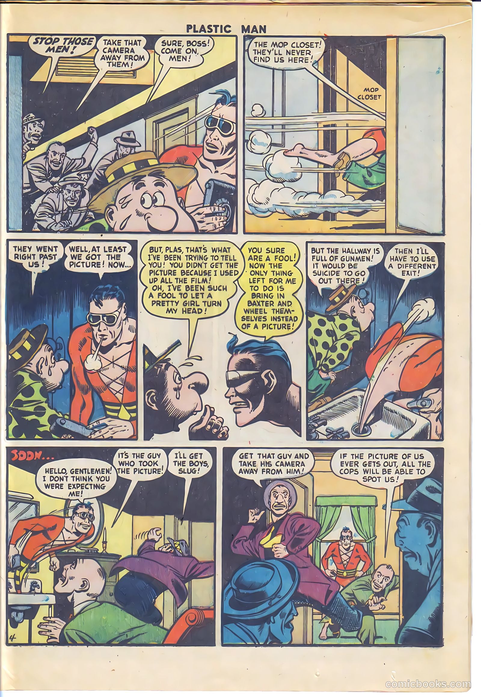 Plastic Man #33 (1952) — page 22 of 36