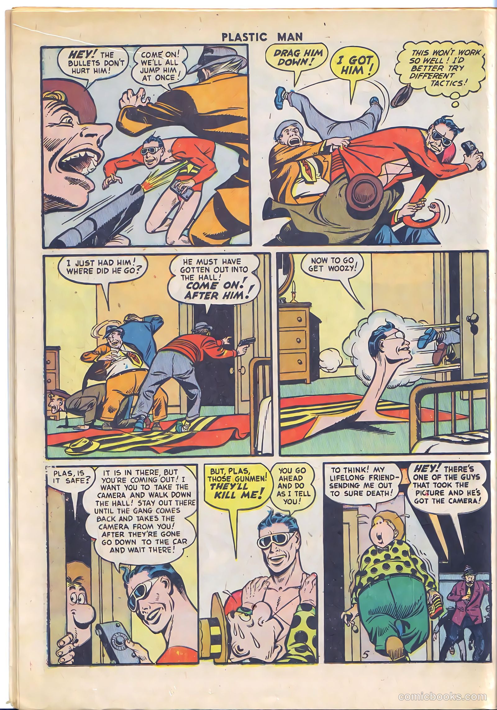Plastic Man #33 (1952) — page 23 of 36