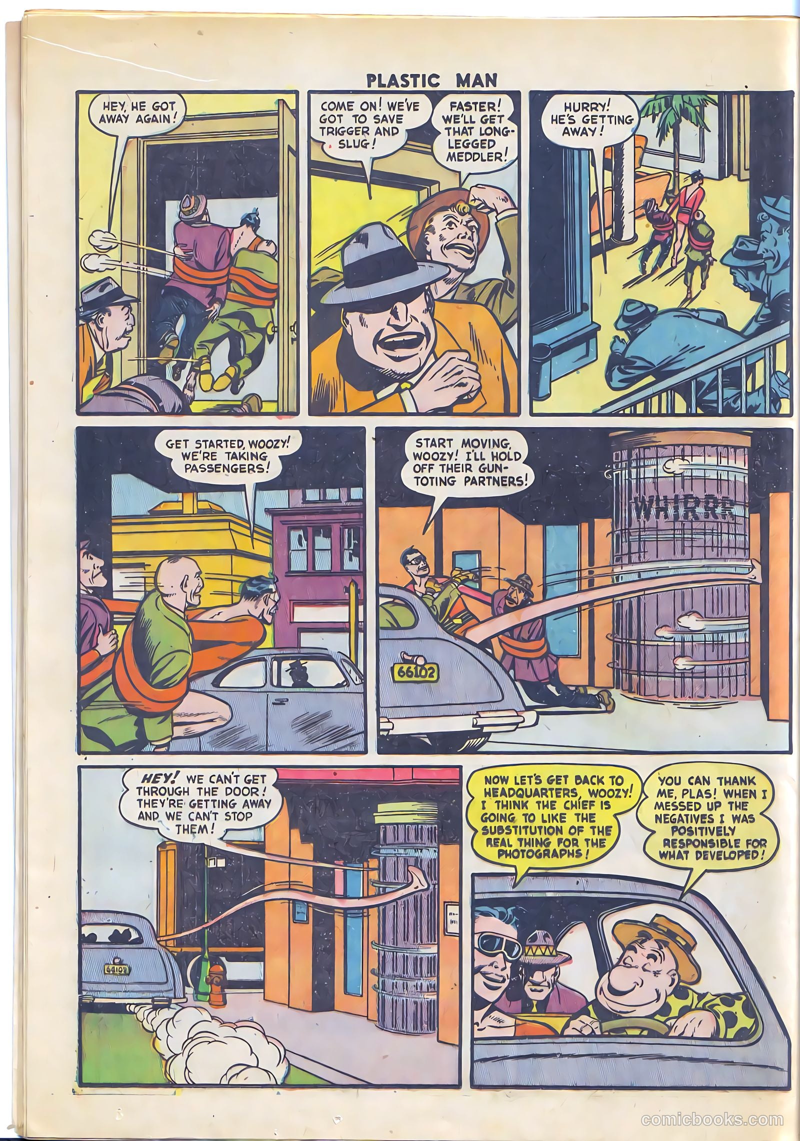 Plastic Man #33 (1952) — page 25 of 36
