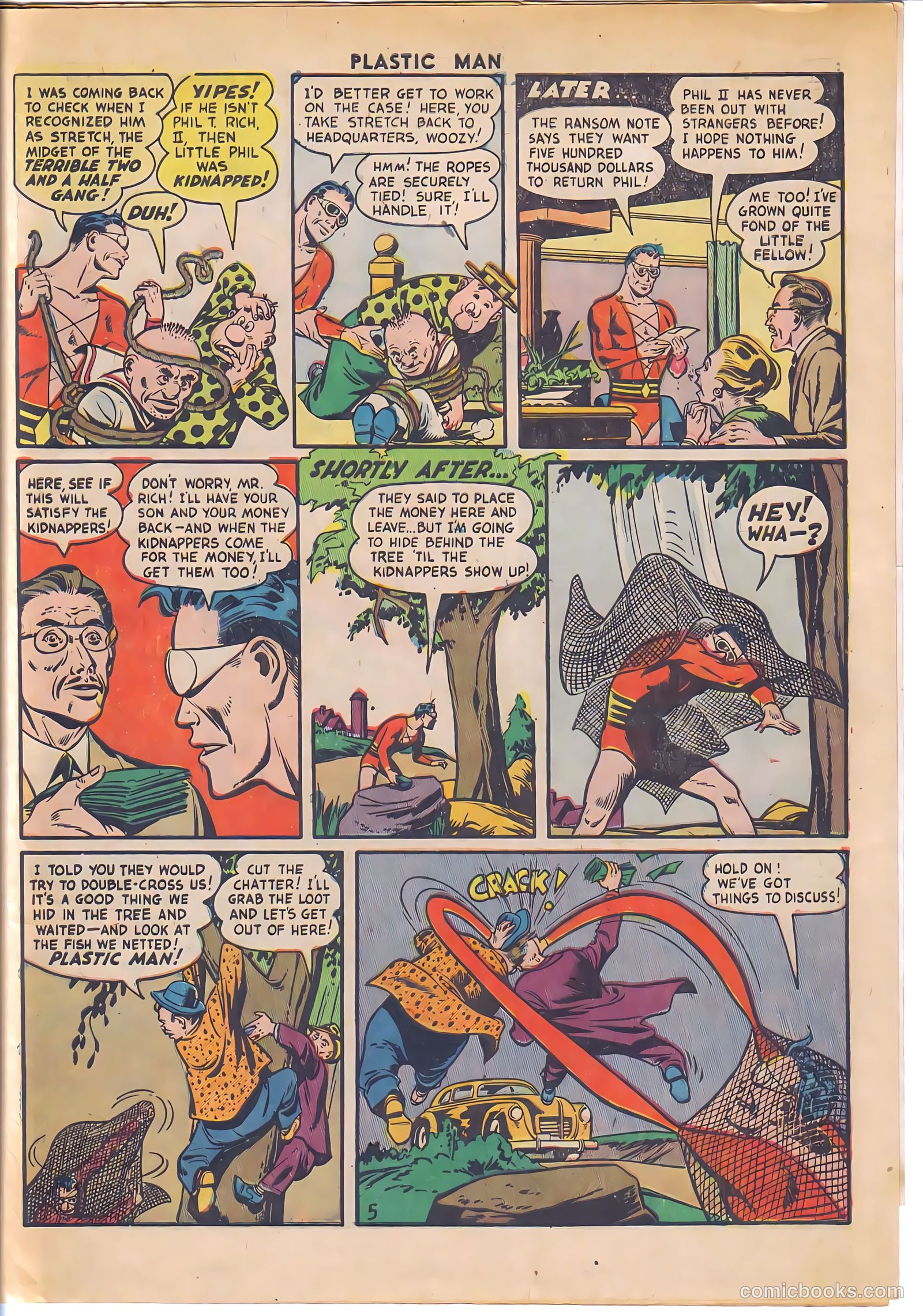 Plastic Man #33 (1952) — page 31 of 36