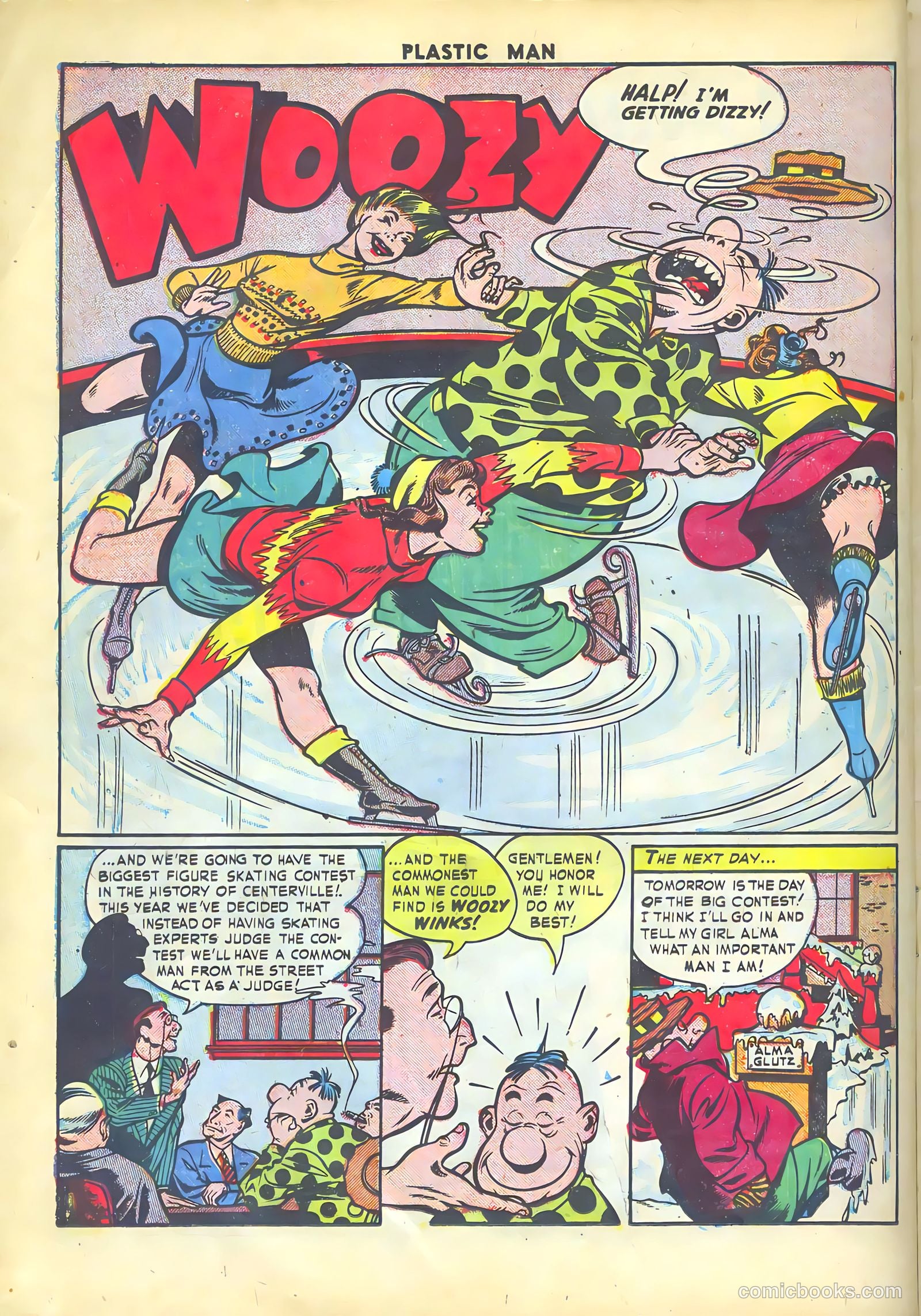 Plastic Man #34 (1952) — page 14 of 36