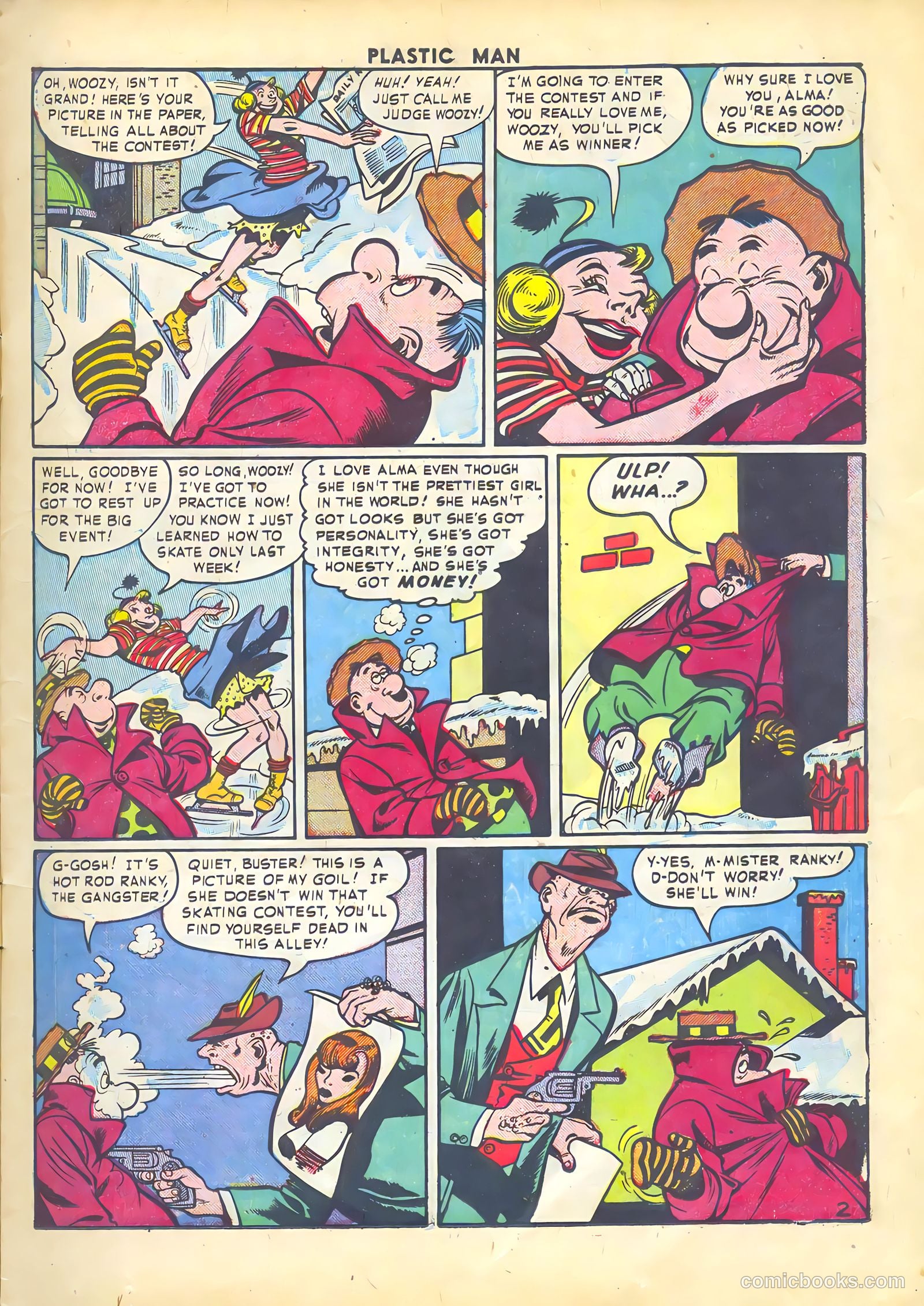 Plastic Man #34 (1952) — page 15 of 36