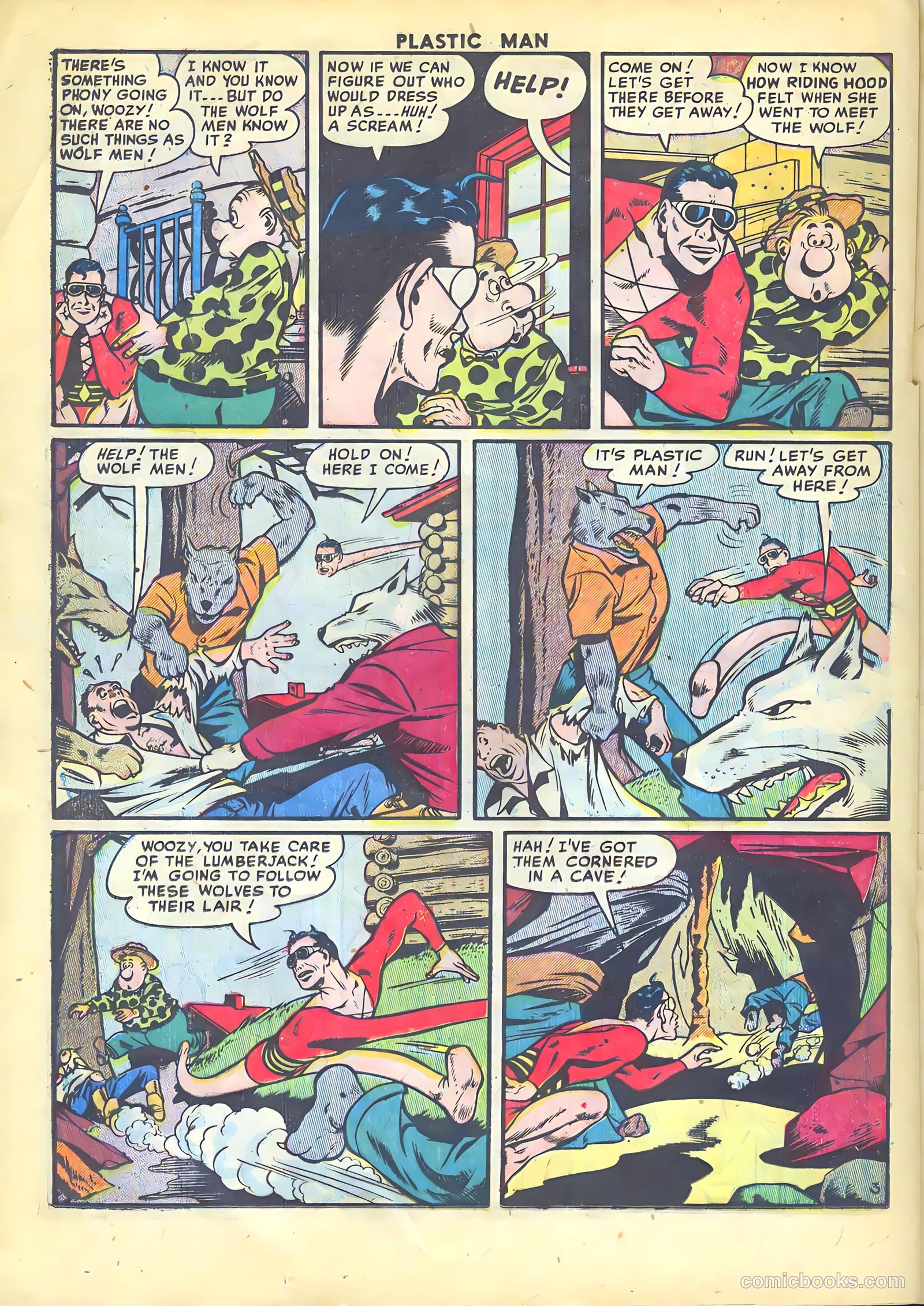 Plastic Man #34 (1952) — page 20 of 36