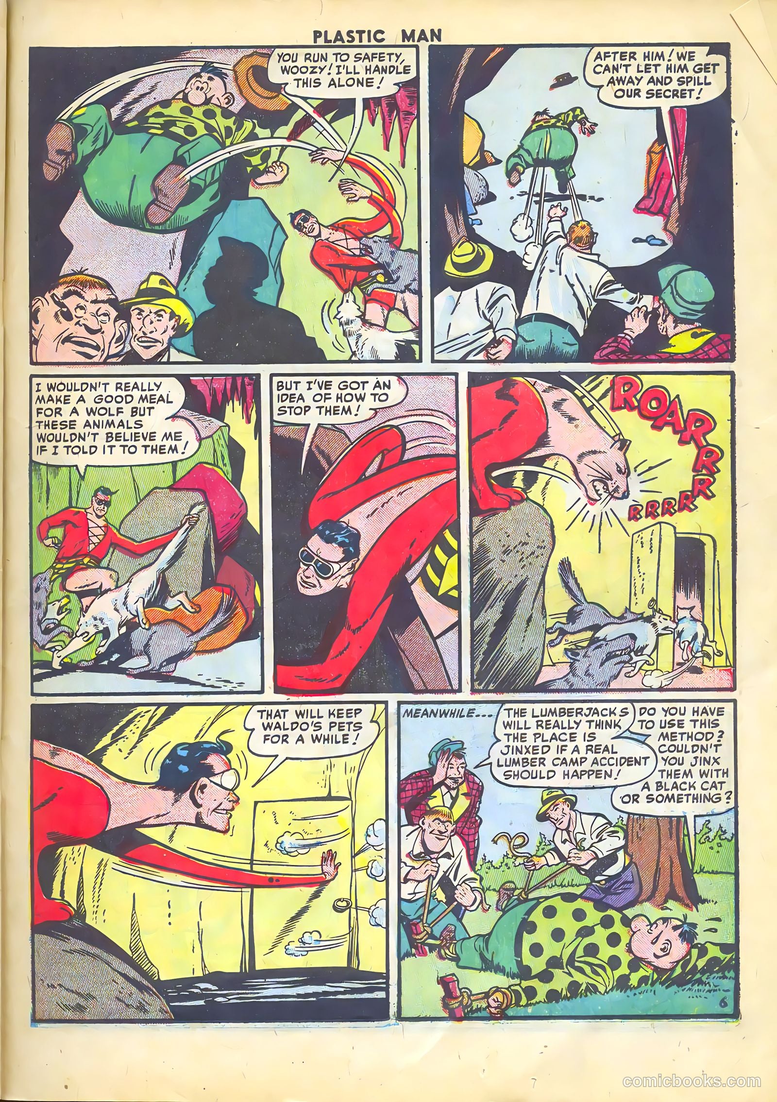 Plastic Man #34 (1952) — page 23 of 36