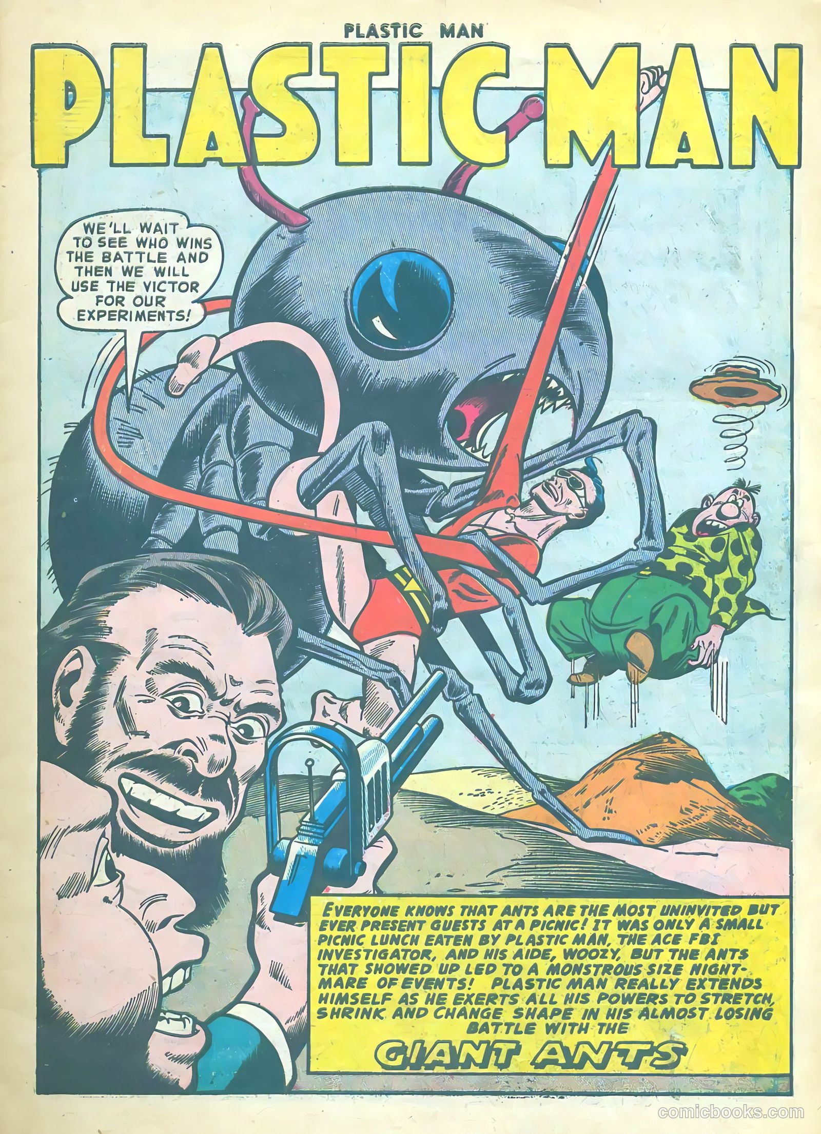 Plastic Man #37 (1952) — page 3 of 36