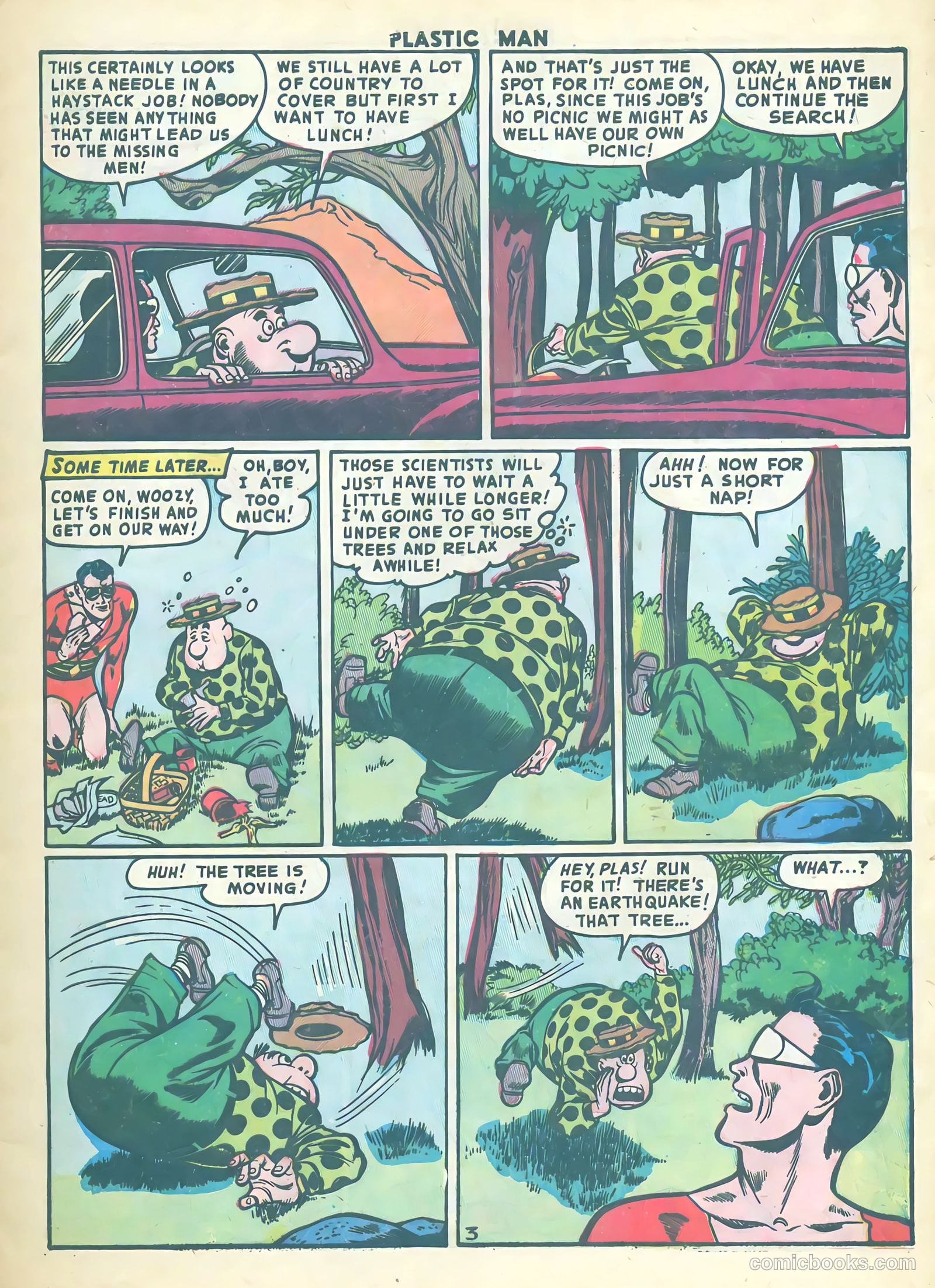 Plastic Man #37 (1952) — page 5 of 36