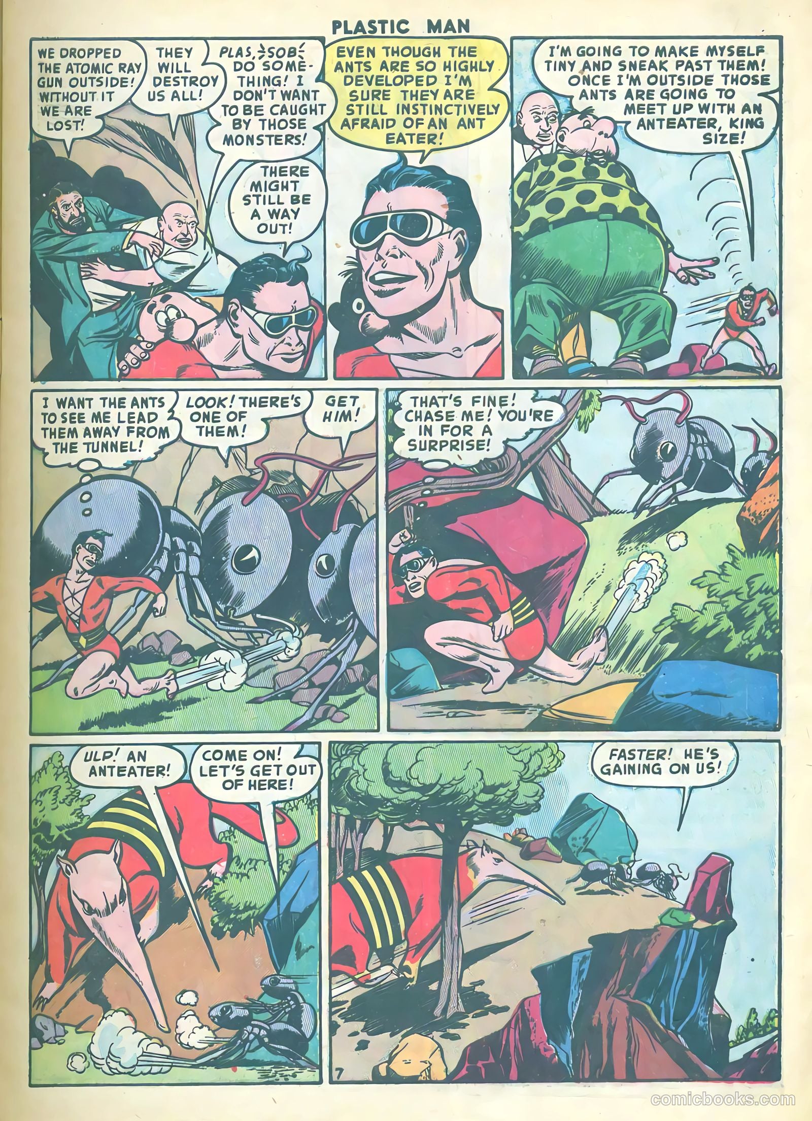 Plastic Man #37 (1952) — page 9 of 36