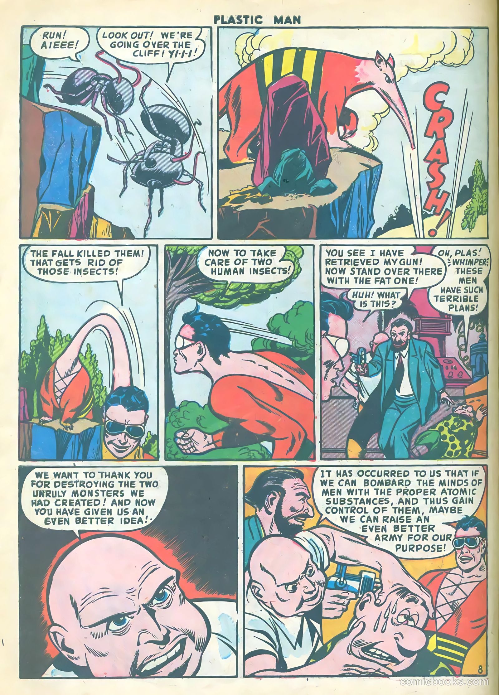 Plastic Man #37 (1952) — page 10 of 36