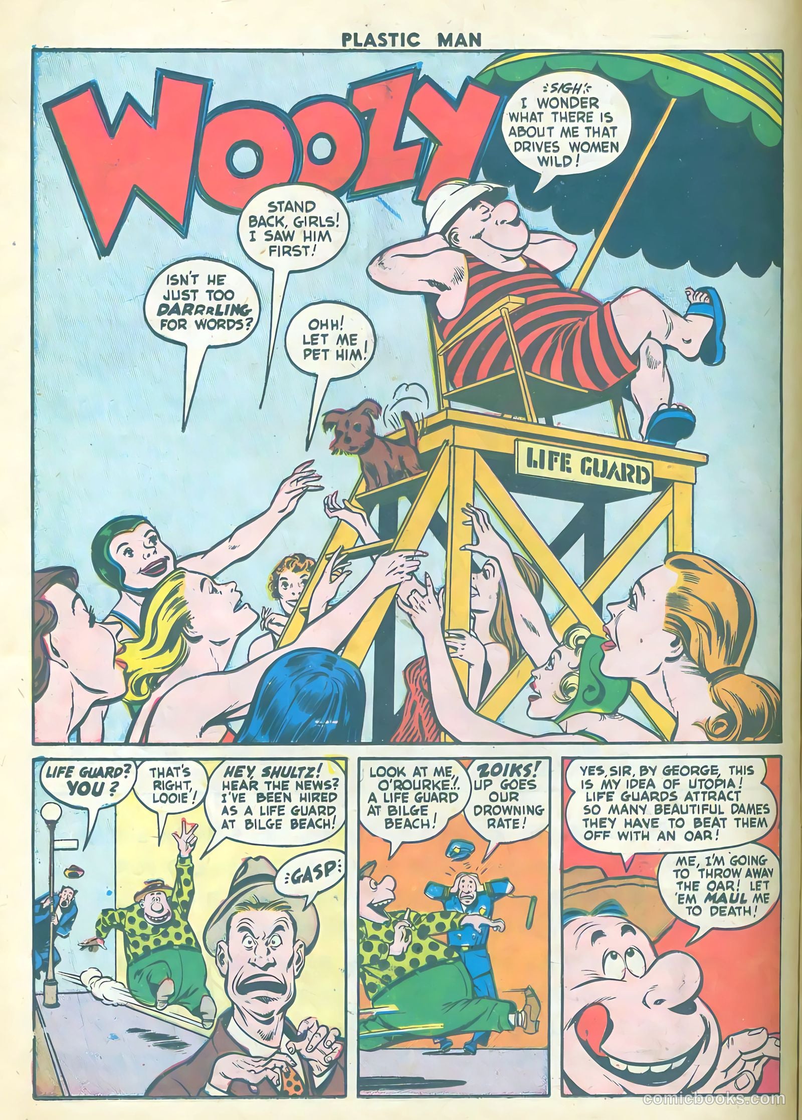 Plastic Man #37 (1952) — page 14 of 36