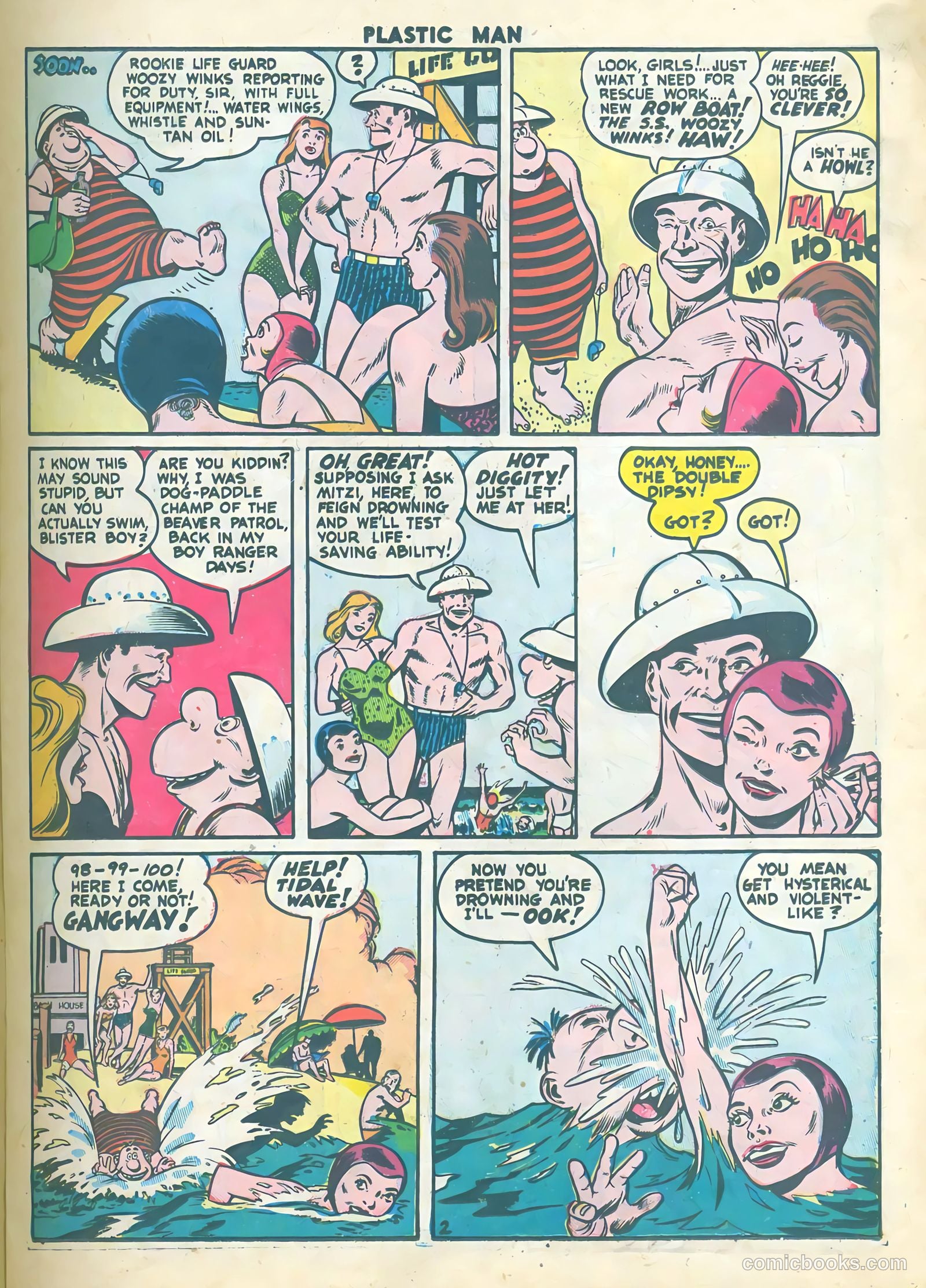 Plastic Man #37 (1952) — page 15 of 36