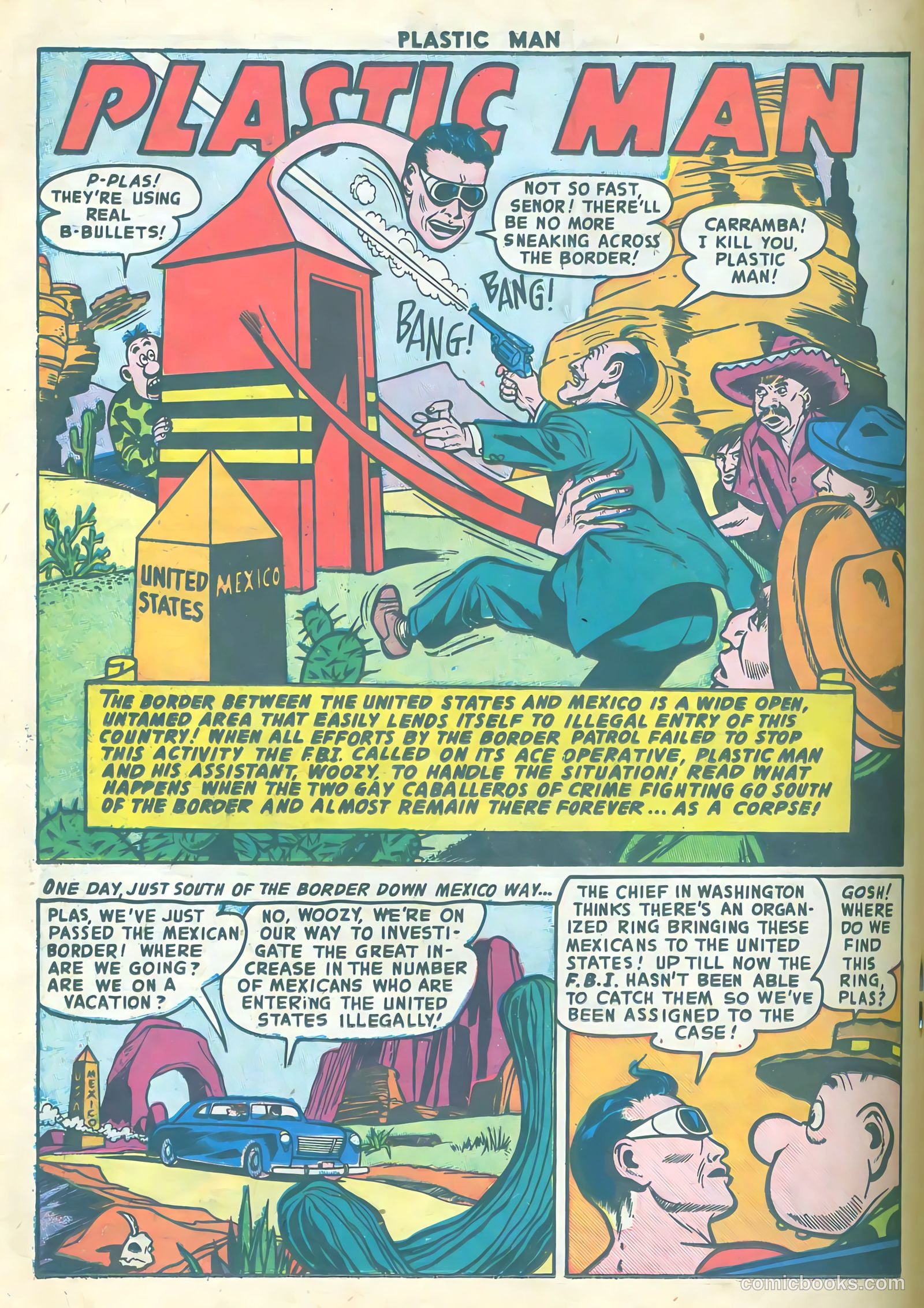 Plastic Man #37 (1952) — page 18 of 36