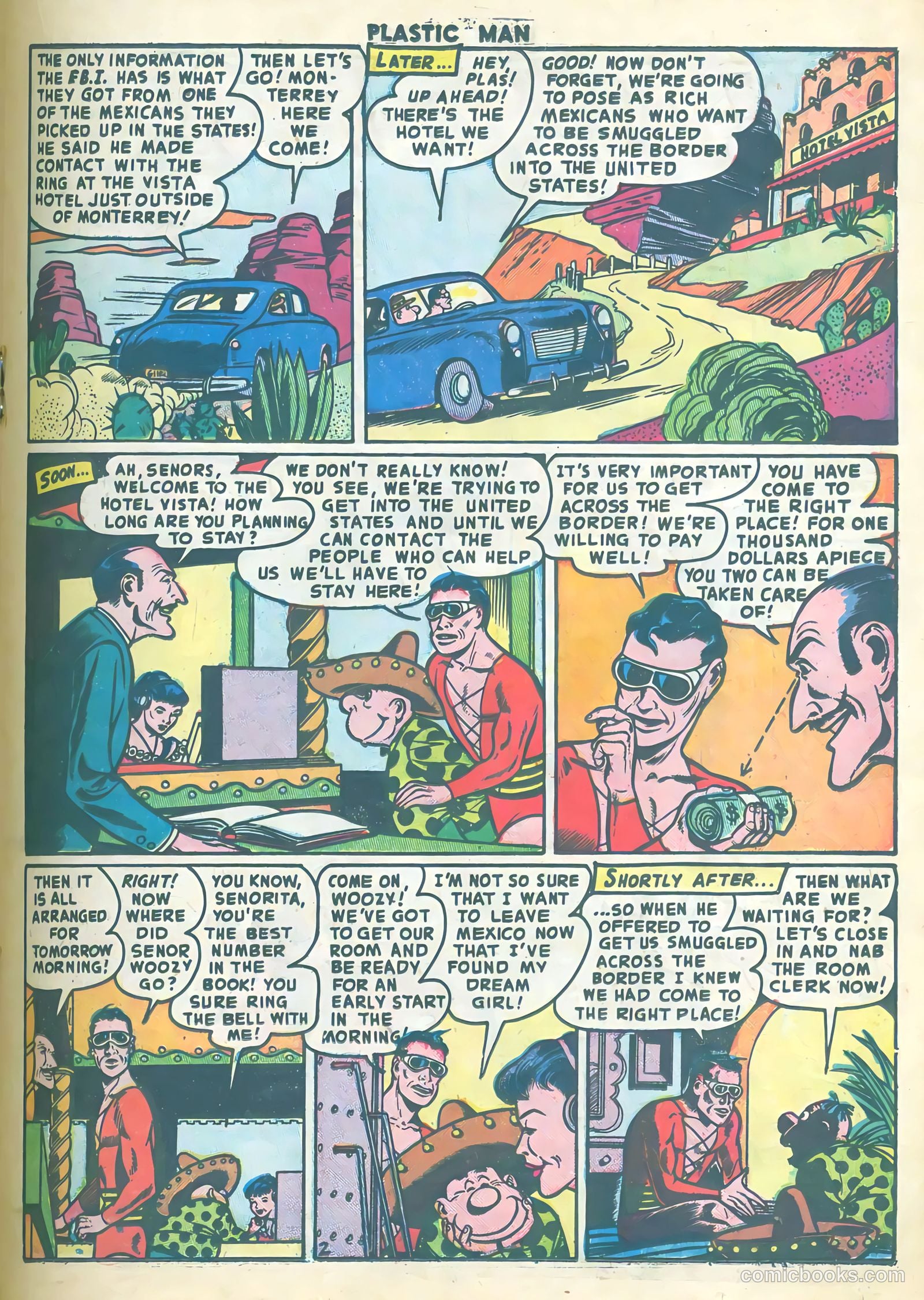 Plastic Man #37 (1952) — page 19 of 36