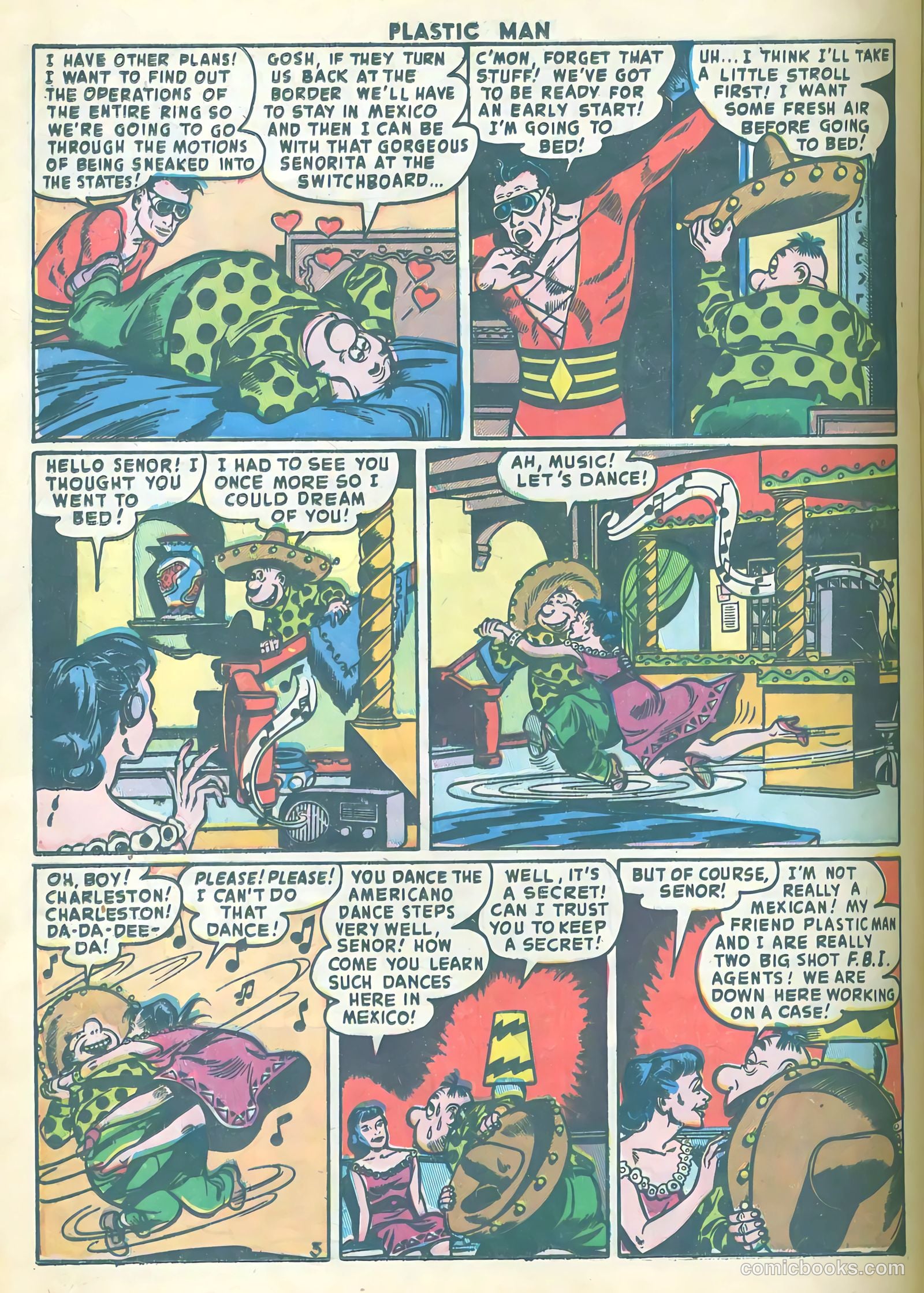Plastic Man #37 (1952) — page 20 of 36