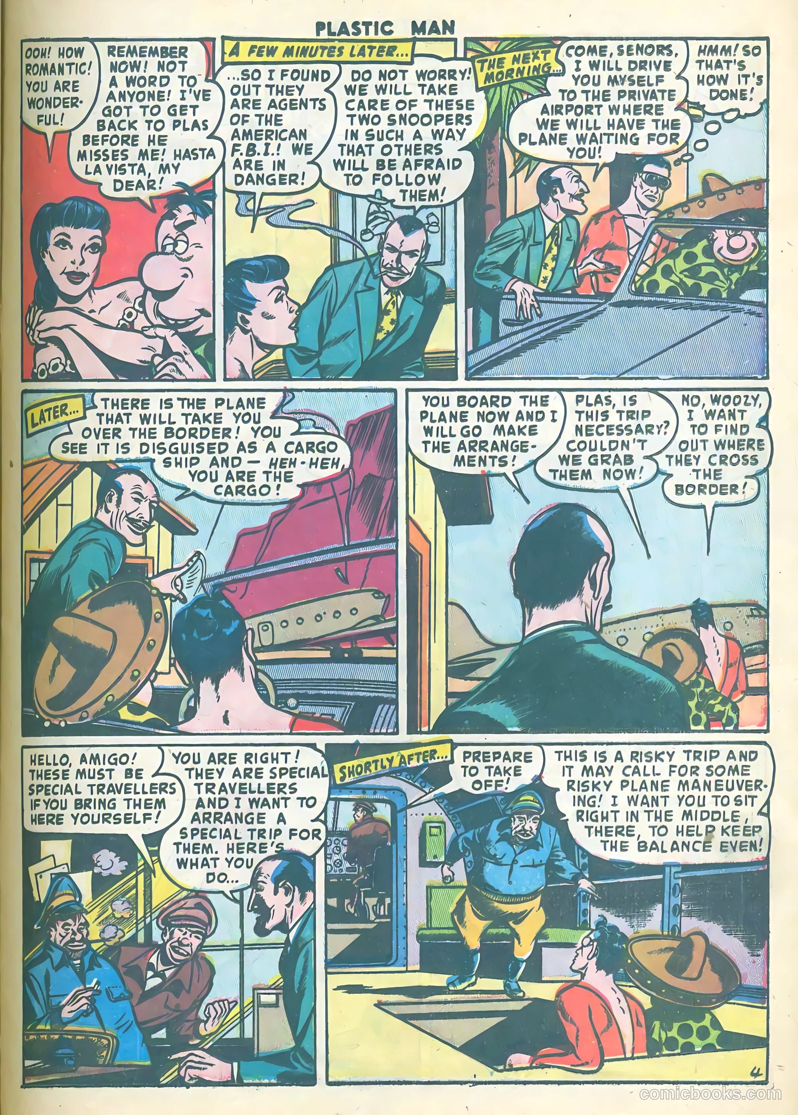 Plastic Man #37 (1952) — page 21 of 36