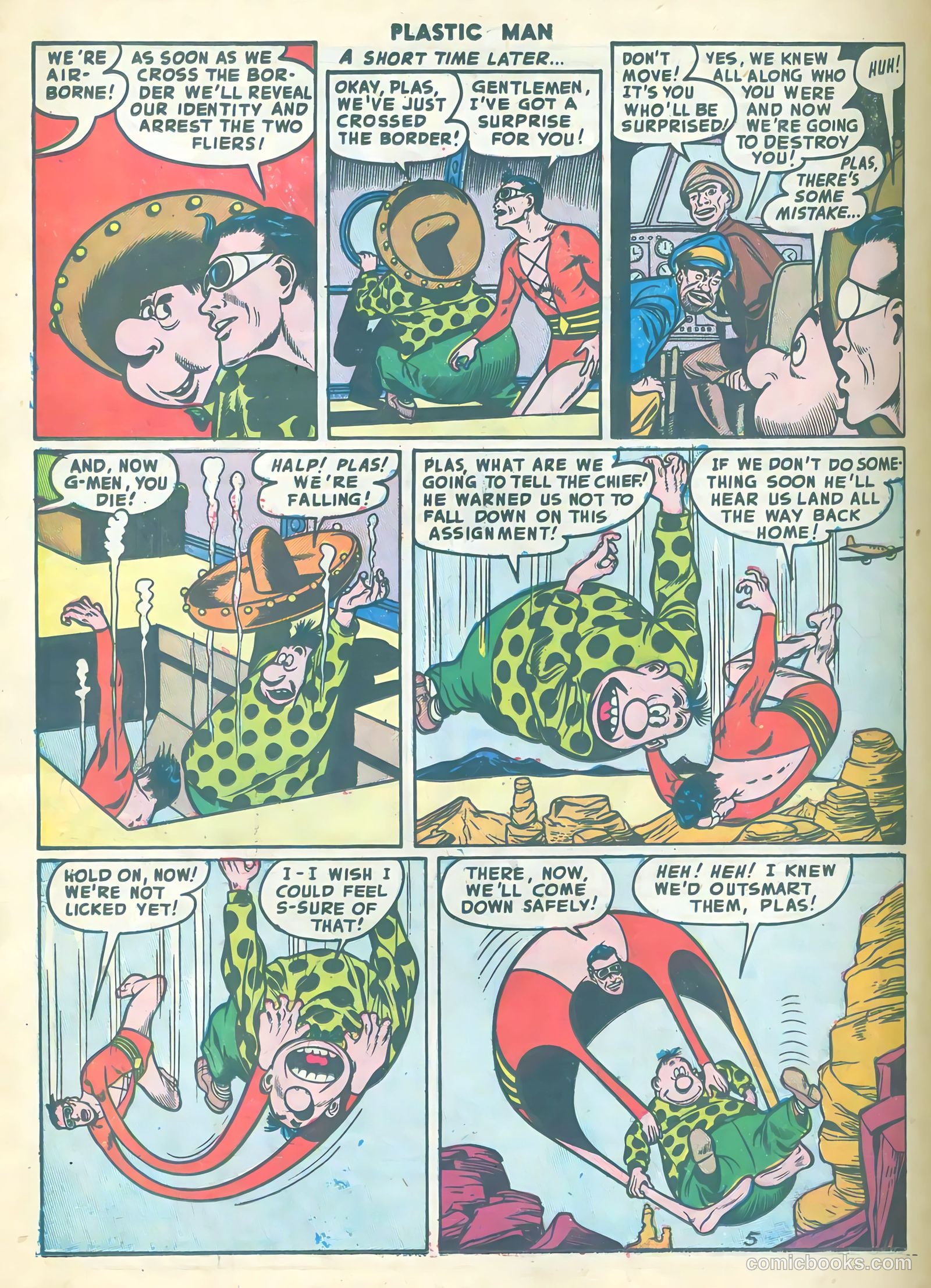 Plastic Man #37 (1952) — page 22 of 36