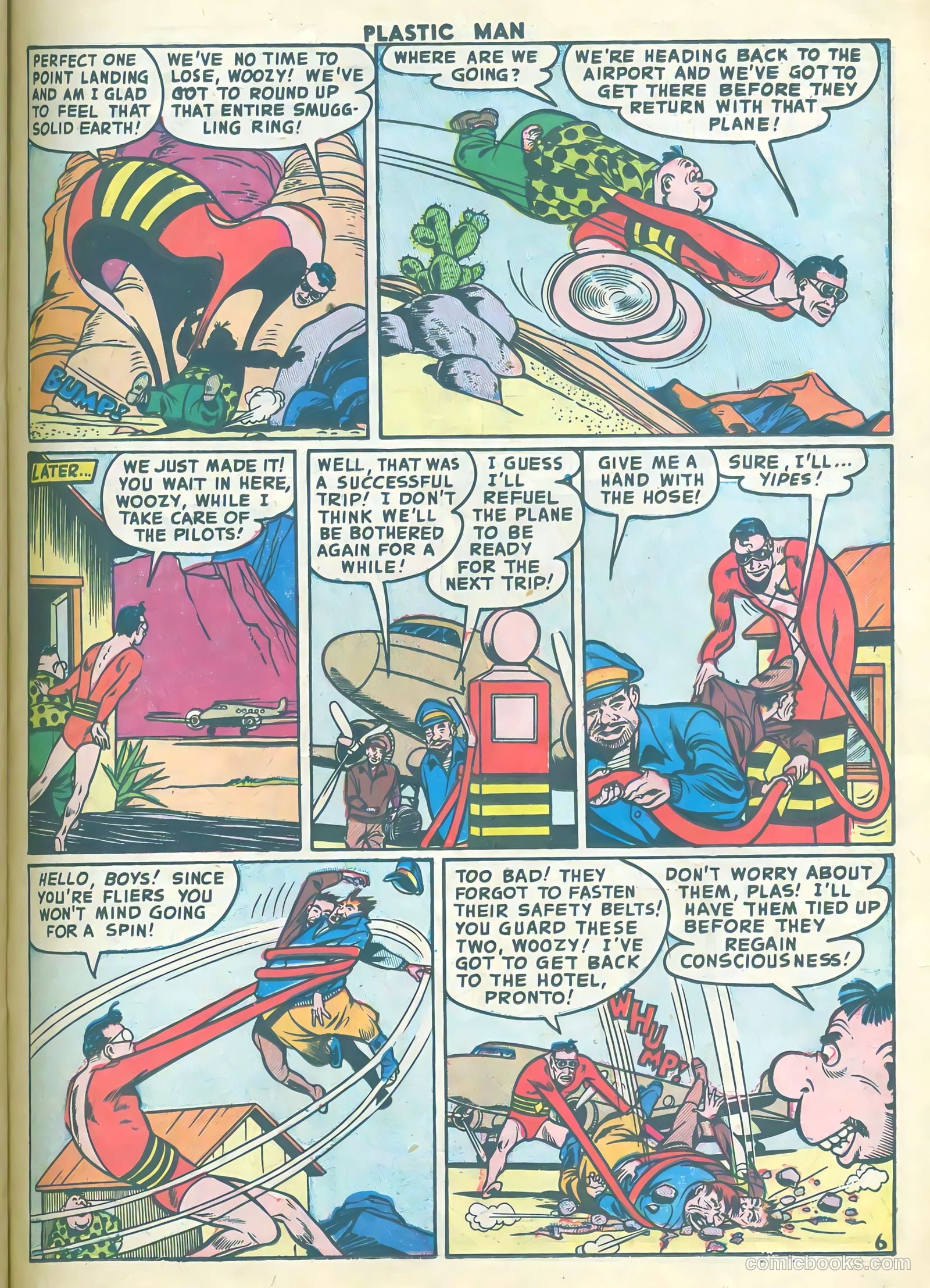 Plastic Man #37 (1952) — page 23 of 36