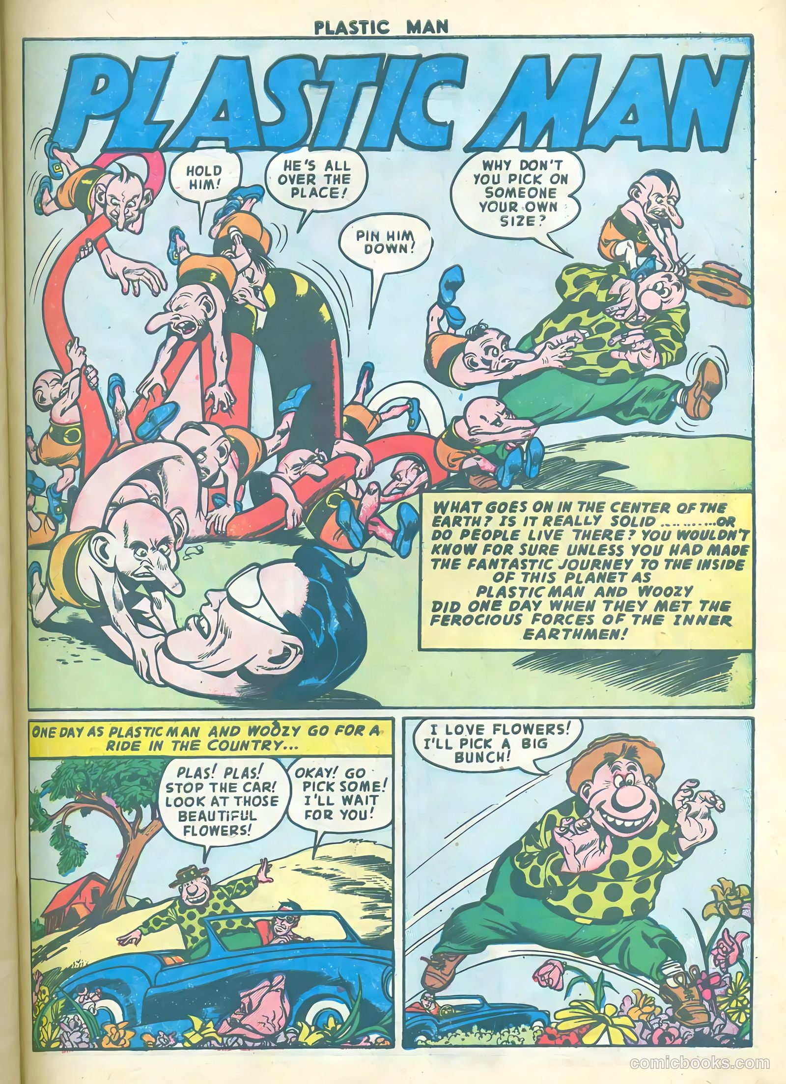 Plastic Man #37 (1952) — page 27 of 36