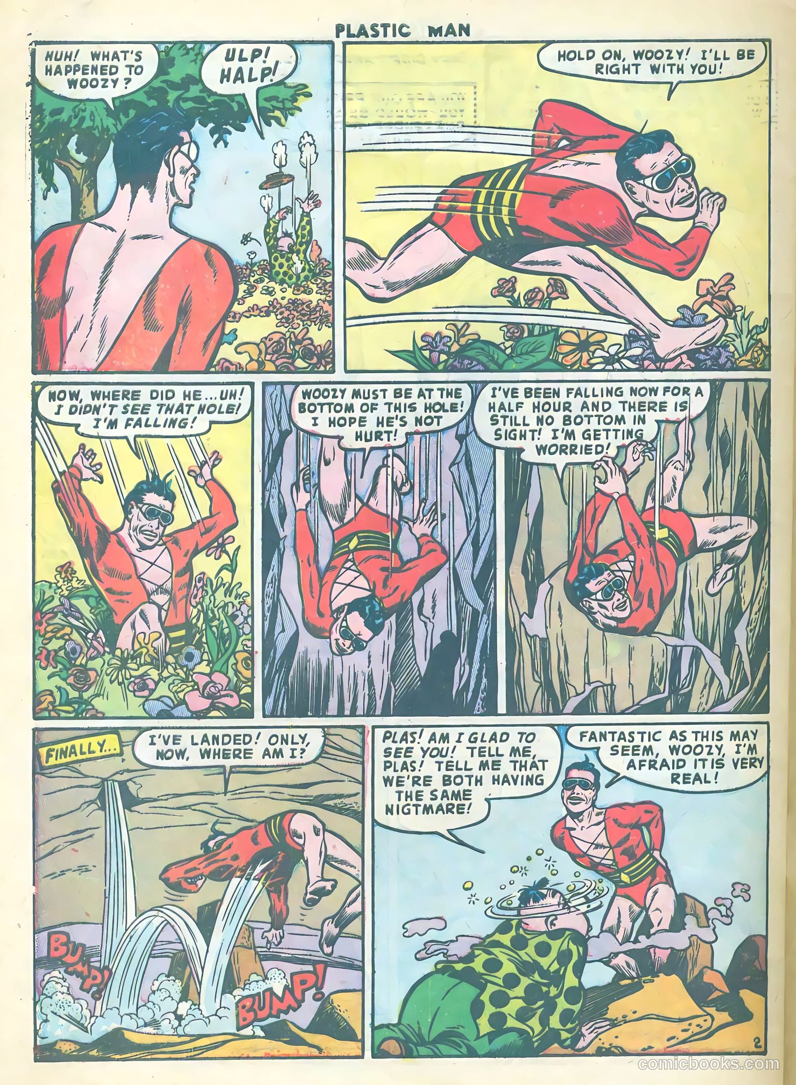Plastic Man #37 (1952) — page 28 of 36