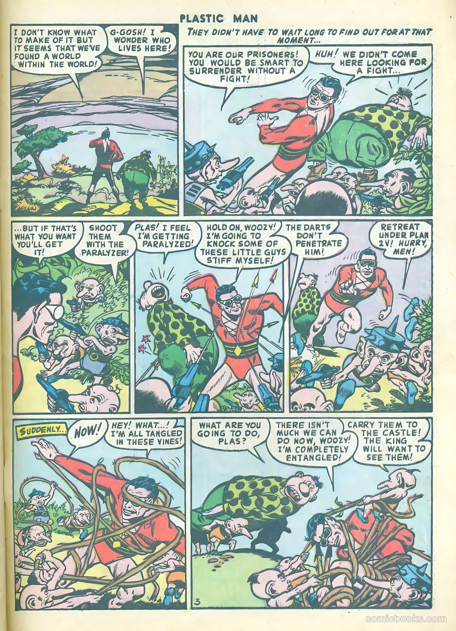 Plastic Man #37 (1952) — page 29 of 36